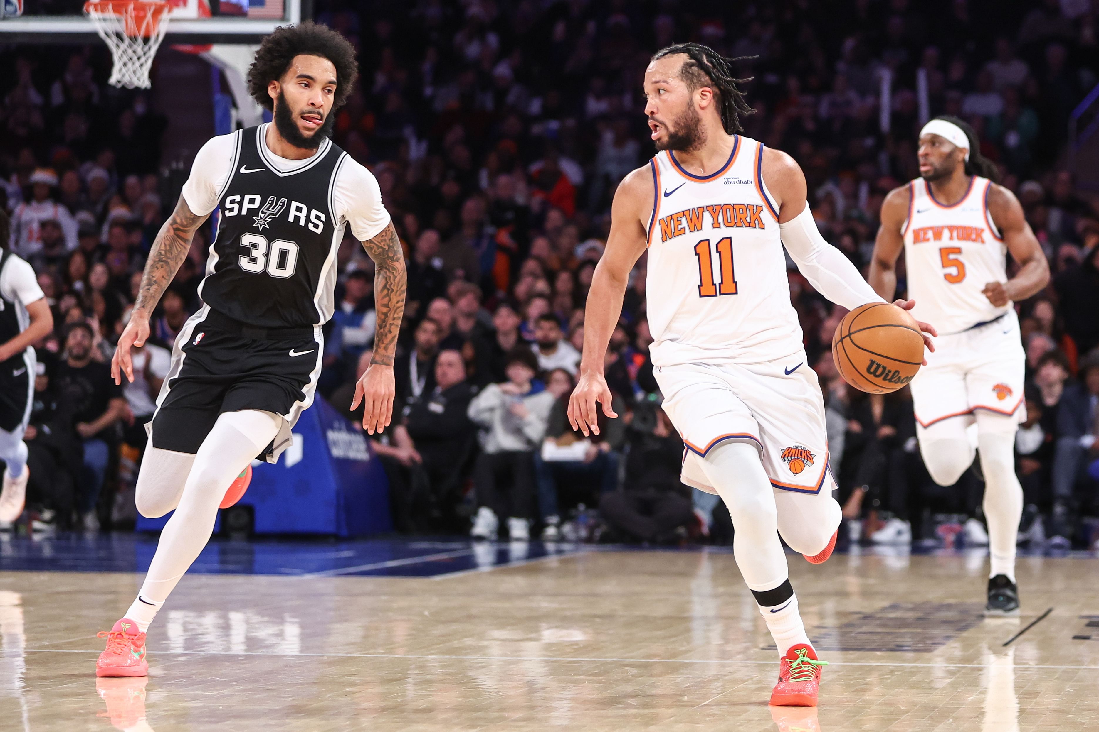 San Antonio Spurs vs New York Knicks Player Stats and Box Score (Mar. 19) | 2024-25 NBA season (Image credit: Imagn)