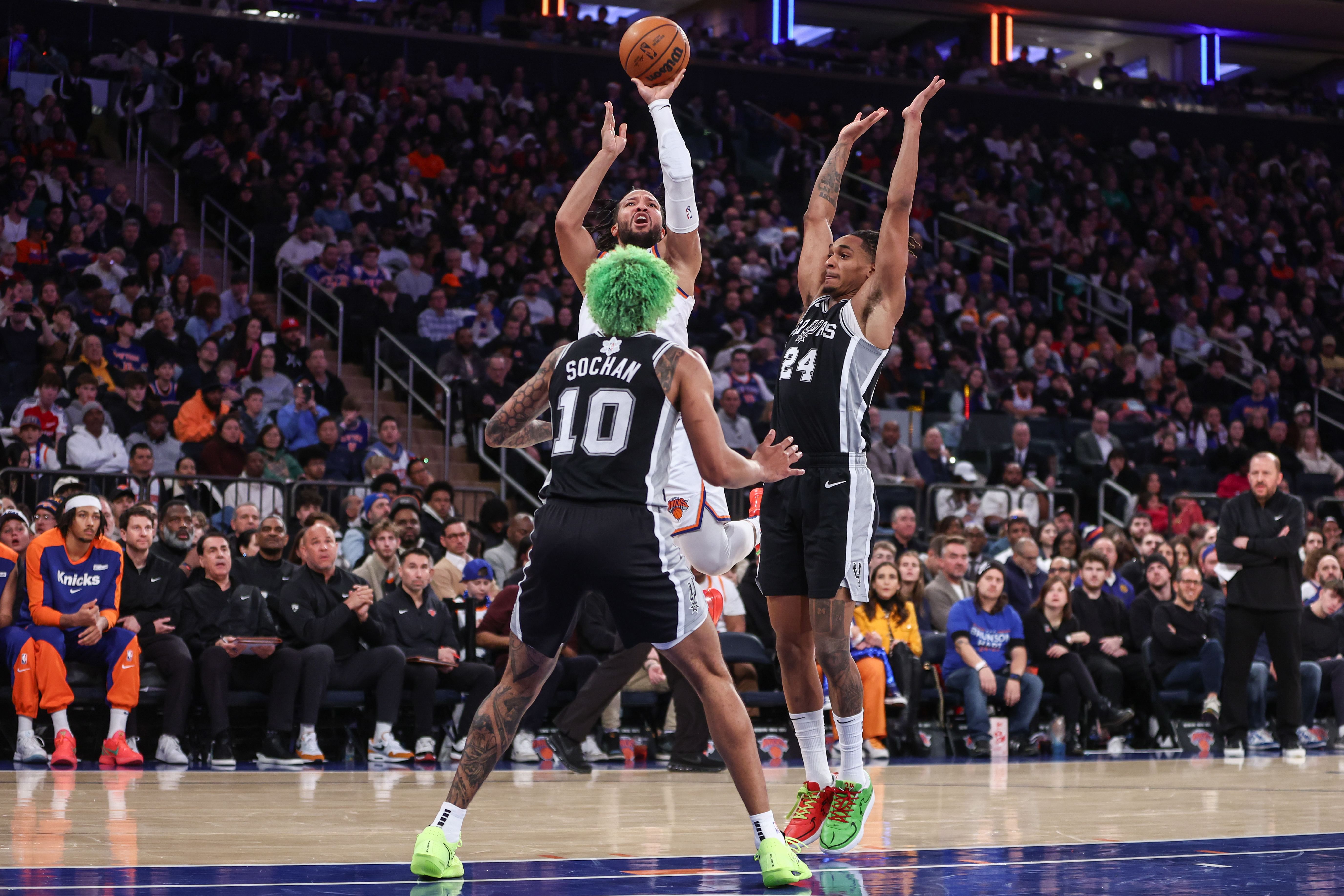 NBA: San Antonio Spurs at New York Knicks - Source: Imagn