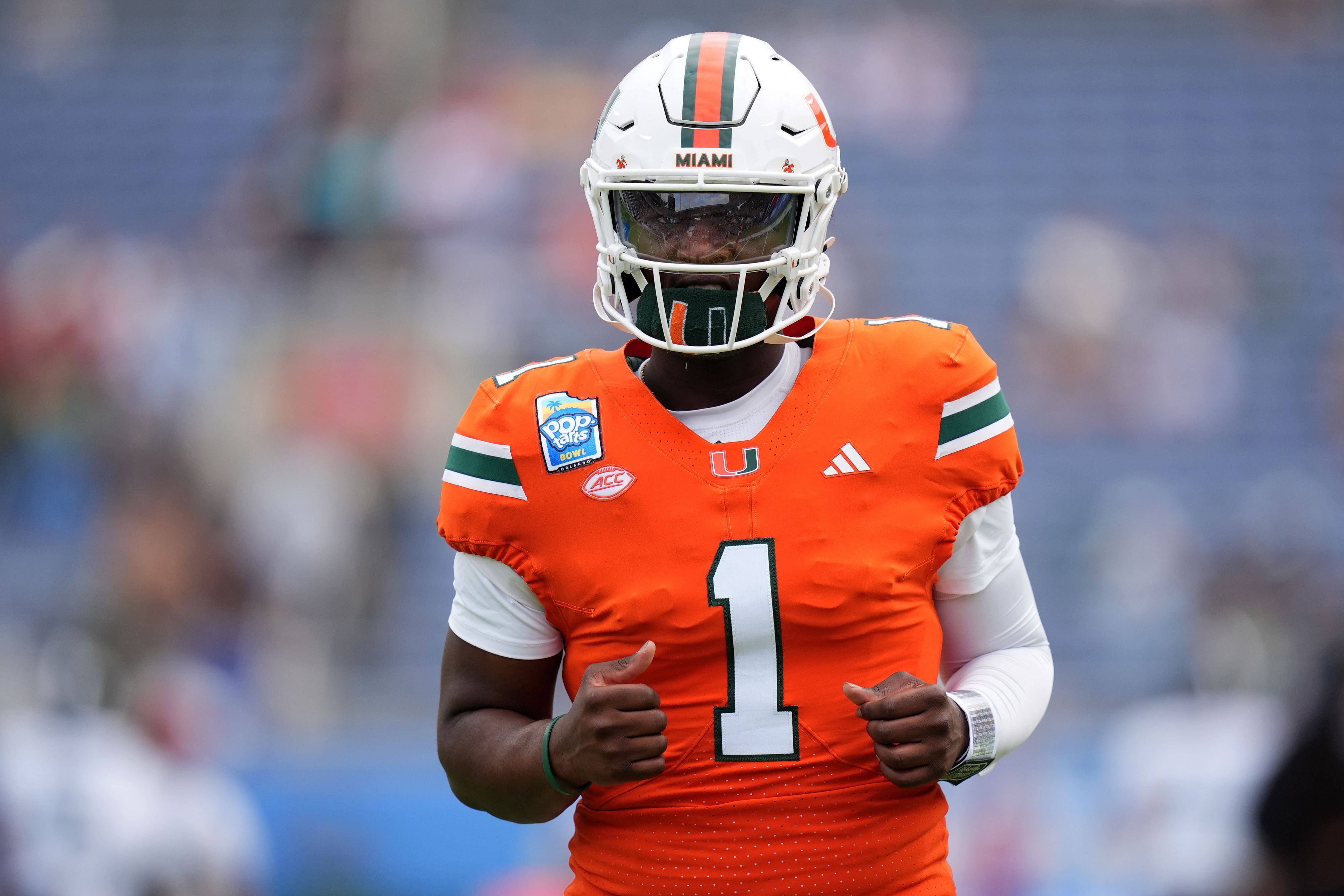 NCAA Football: Miami QB Cam Ward - Source: Imagn