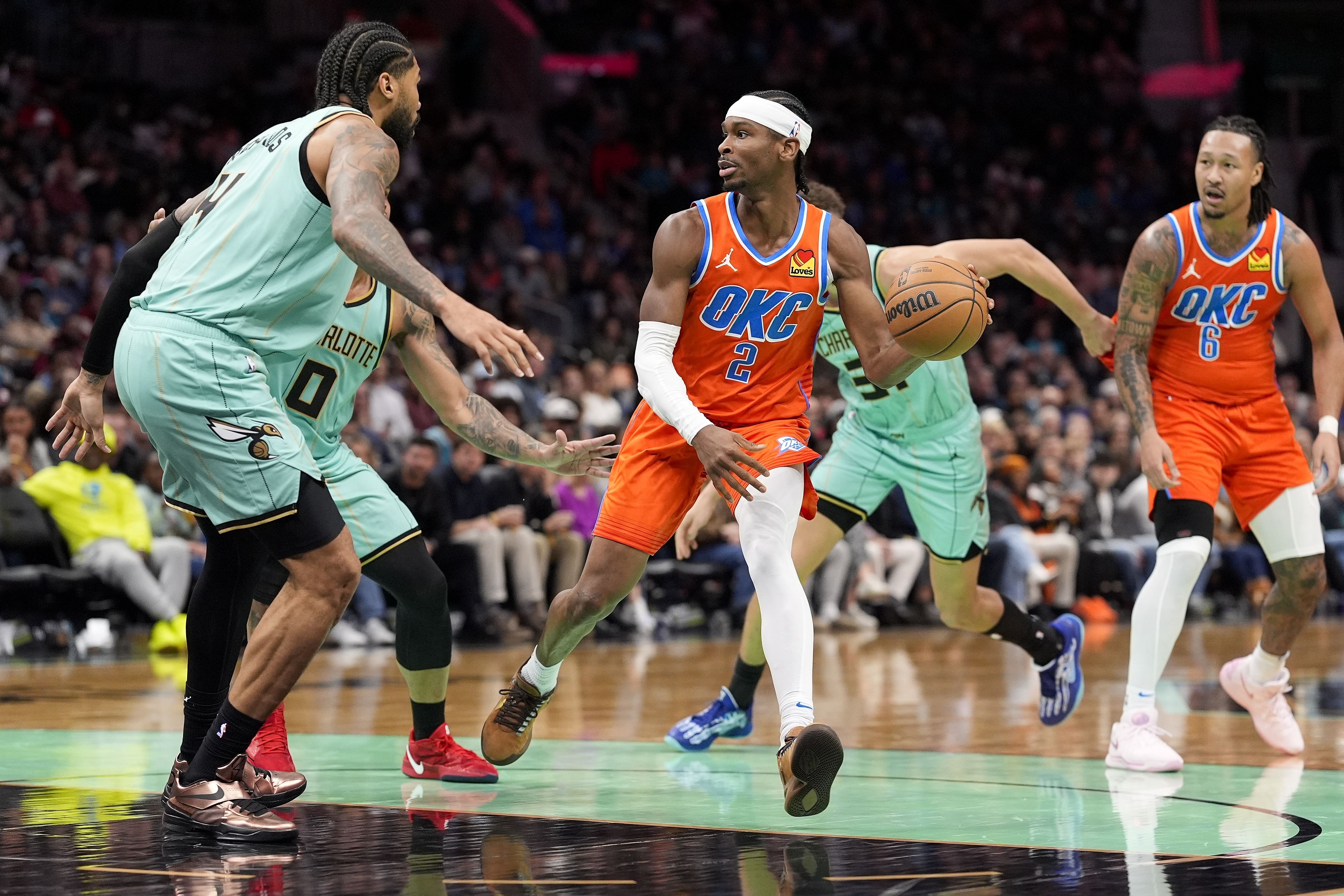 NBA: Oklahoma City Thunder at Charlotte Hornets - Source: Imagn