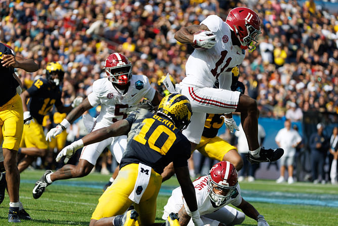 Kalen DeBoer's new weapon at Alabama flexes insane footwork at spring practice