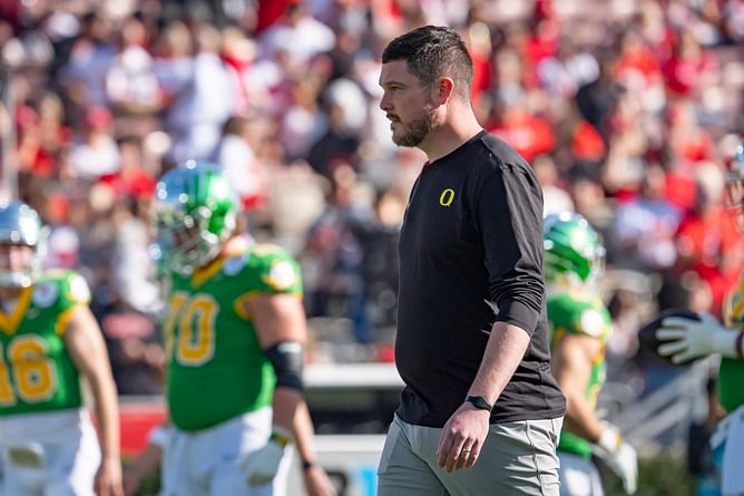 “Unless he’s coaching a big game”: CFB world trolls Dan Lanning after he gets lauded by Seattle Seahawks Coach