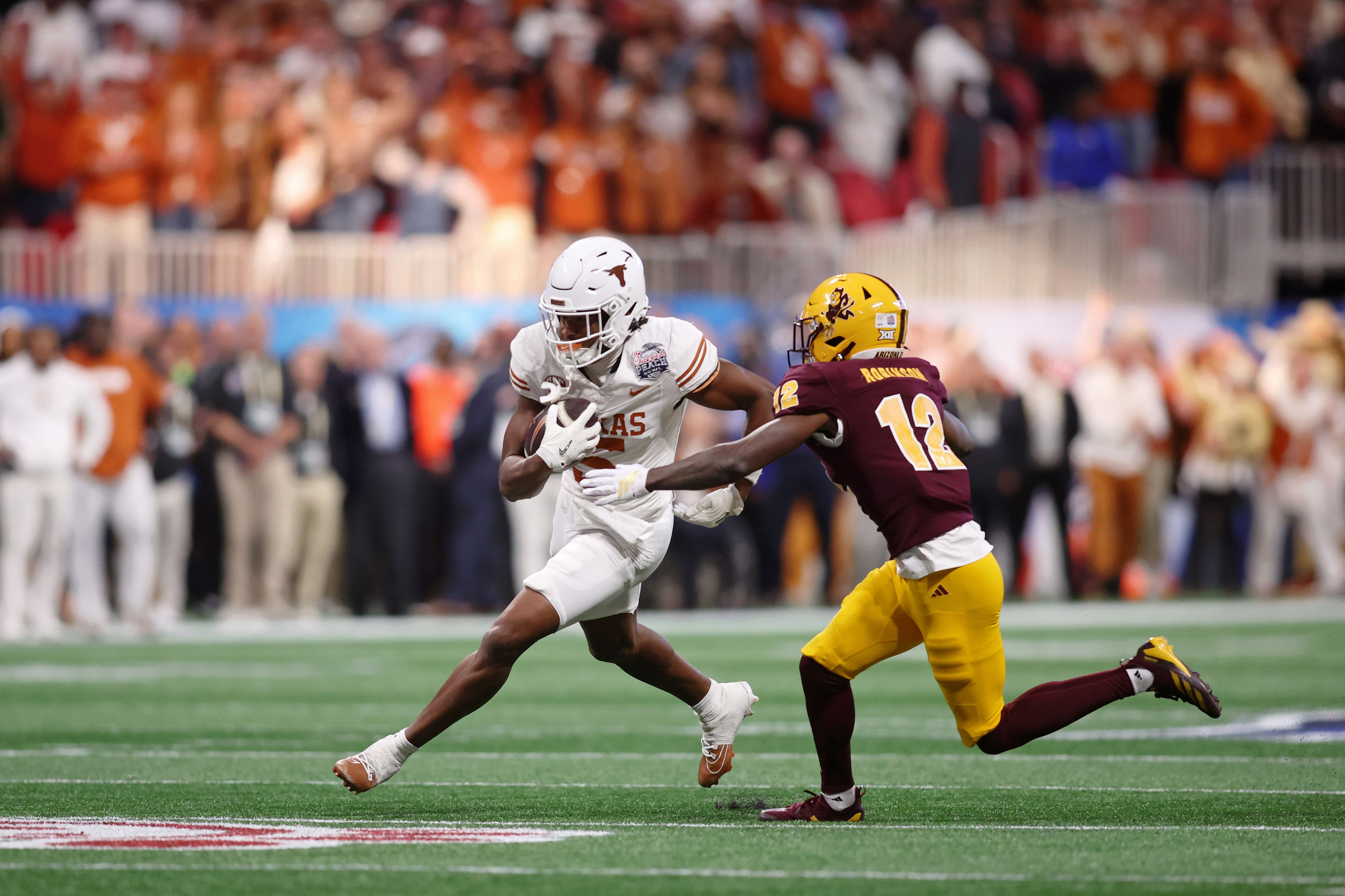 NCAA Football: Peach Bowl-Texas at Arizona State - Source: Imagn