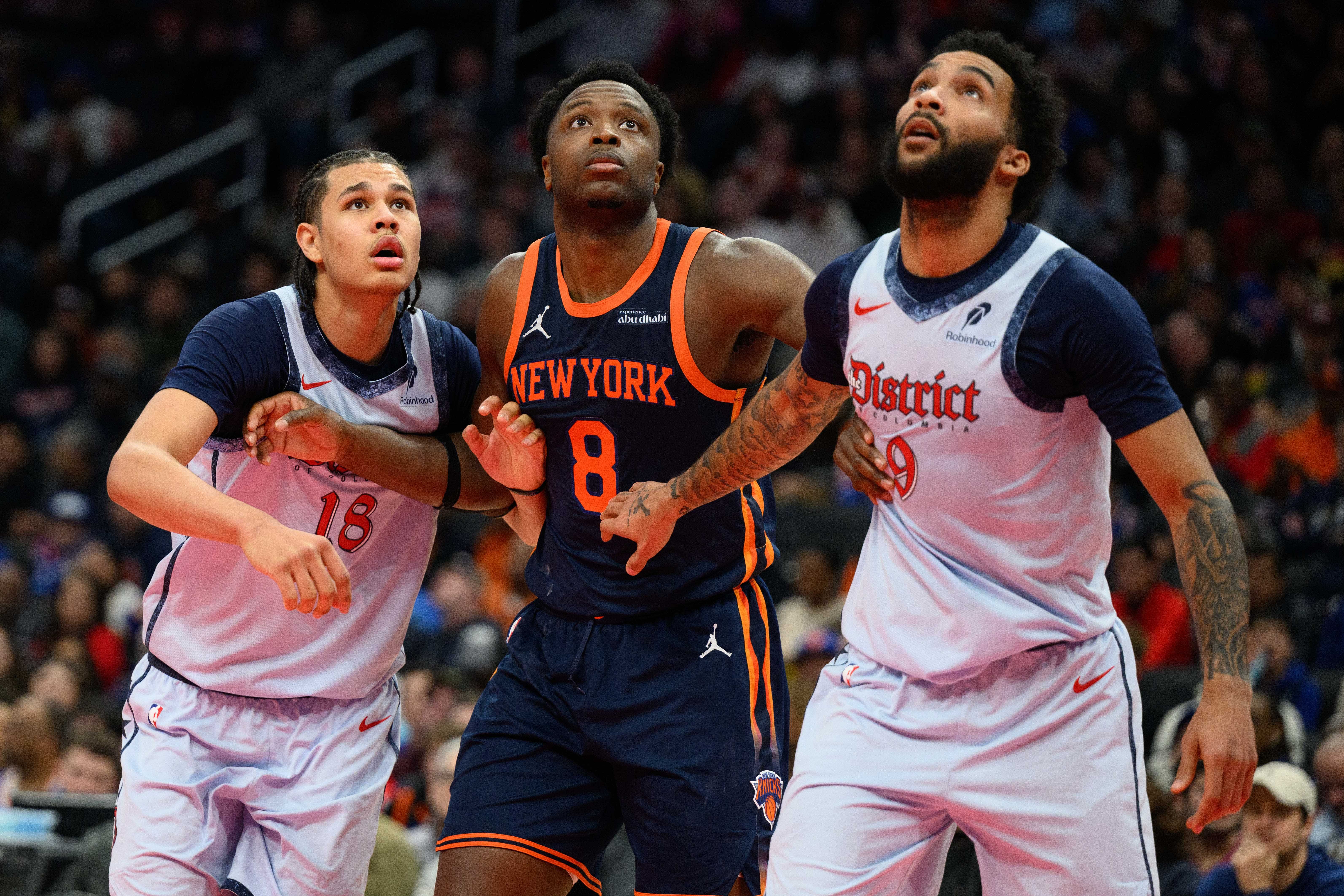 NBA: New York Knicks at Washington Wizards - Source: Imagn