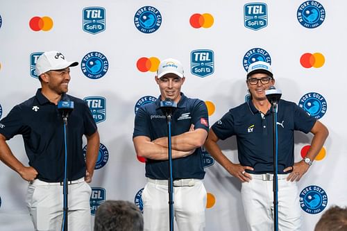 Xander Schauffele returned to his TGL team (Image via Imagn)