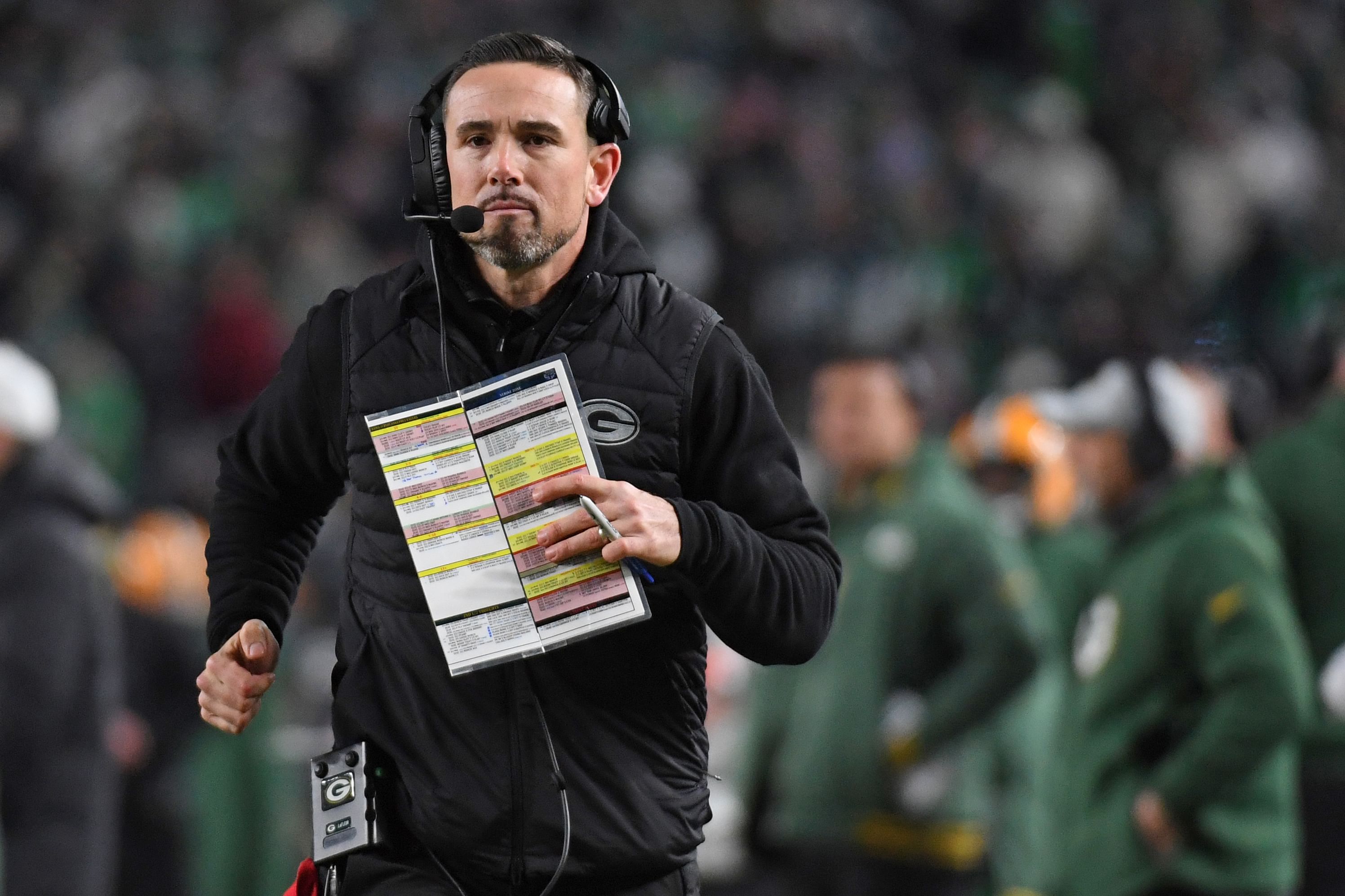 NFL: NFC Wild Card Round-Green Bay Packers HC Matt LaFleur - Source: Imagn