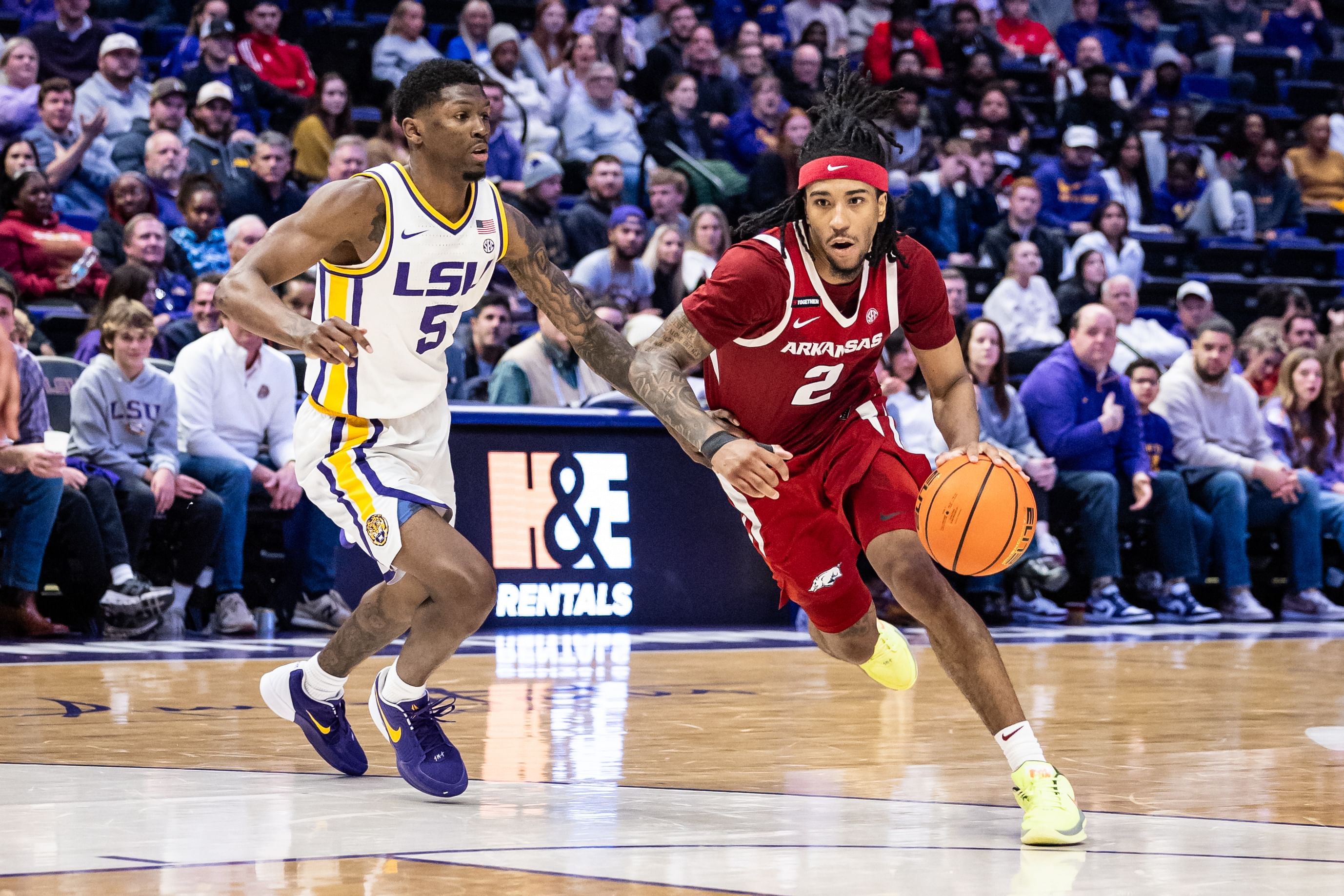 NCAA Basketball: Arkansas at Louisiana State - Source: Imagn