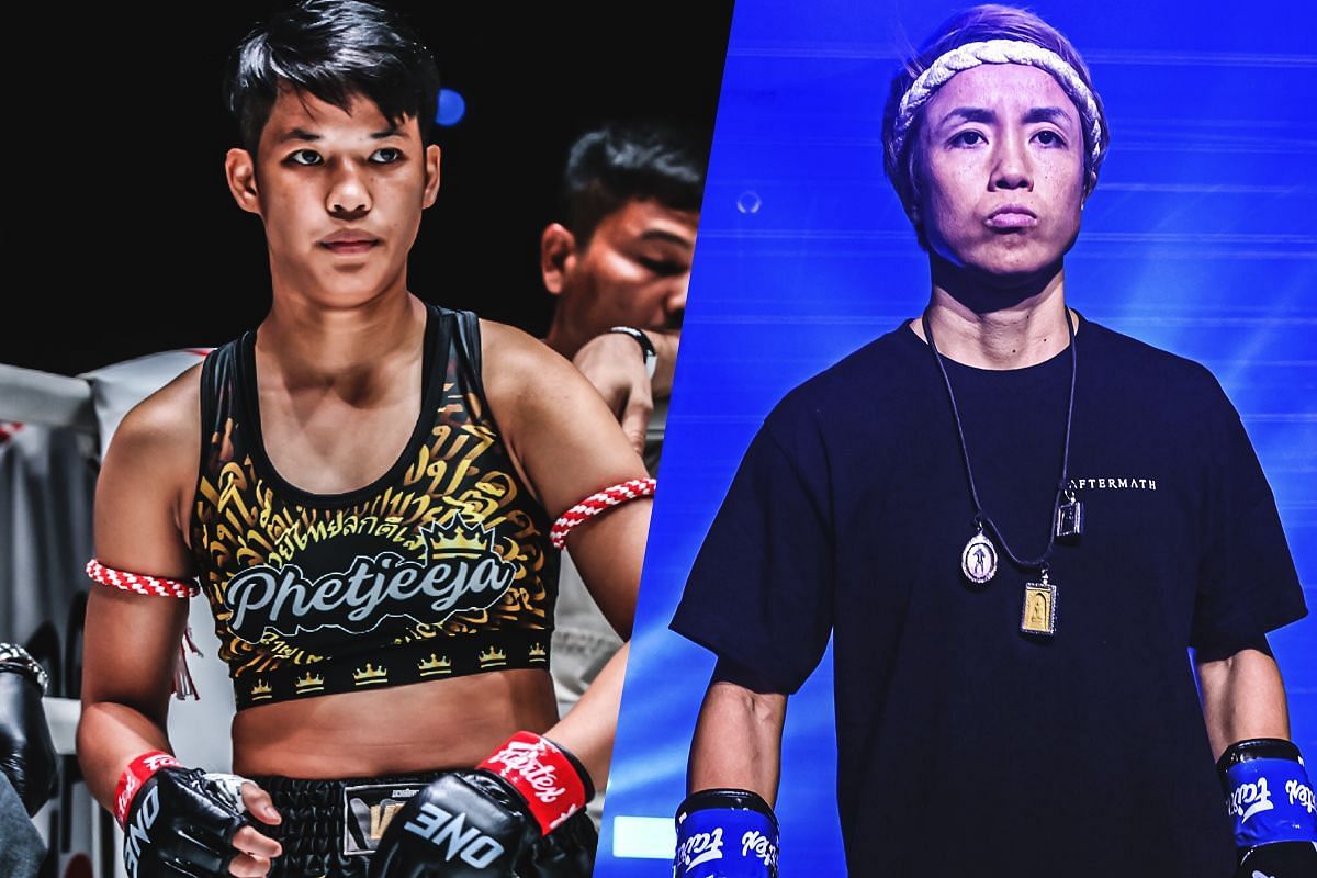 Phetjeeja (left), Kana (right) [Photo via ONE Championship]