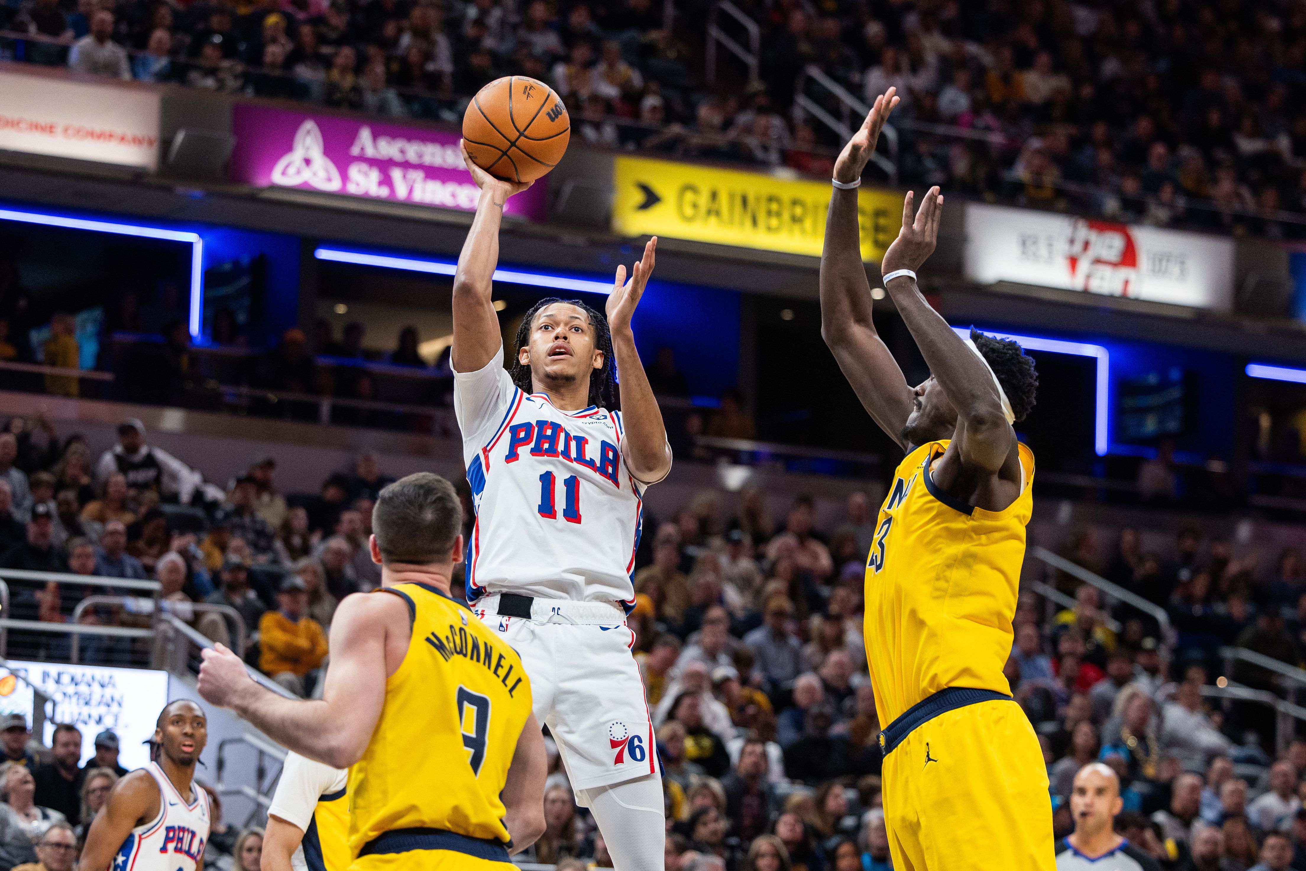 NBA: Philadelphia 76ers at Indiana Pacers - Source: Imagn