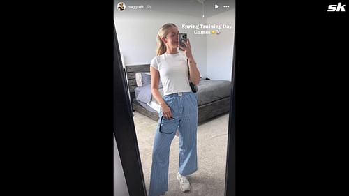 Screenshot from the story on Instagram