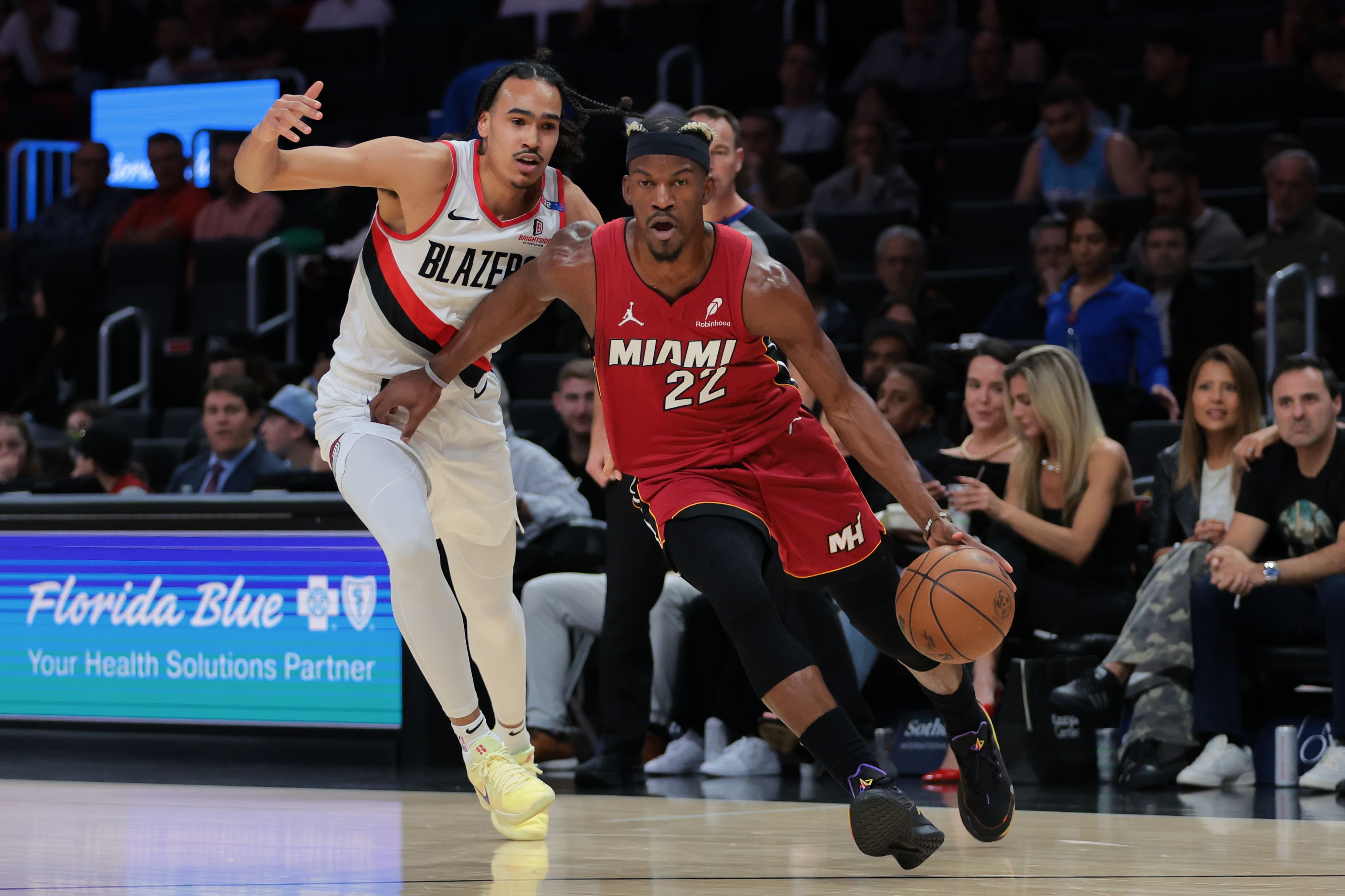 NBA: Portland Trail Blazers at Miami Heat - Source: Imagn