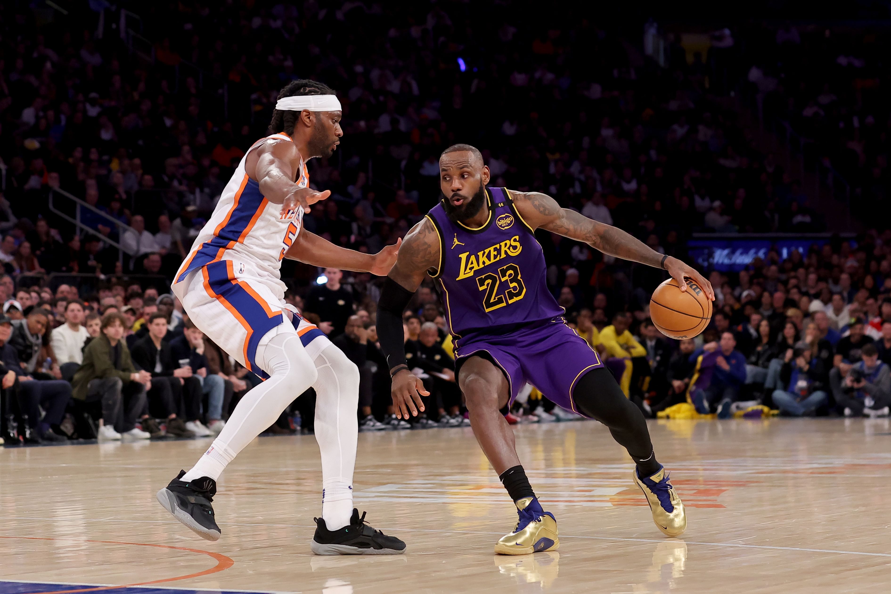 NBA: Los Angeles Lakers at New York Knicks - Source: Imagn