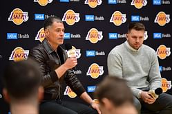"Showing his face everywhere since the Luka trade": Lakers fans drop hilarious reactions as Rob Pelinka stops to sign autograph