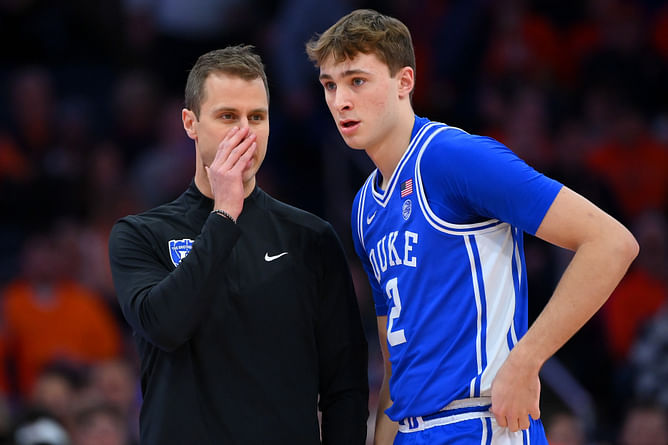 Jon Scheyer explains what Duke missed the most with Cooper Flagg's absence during UNC game