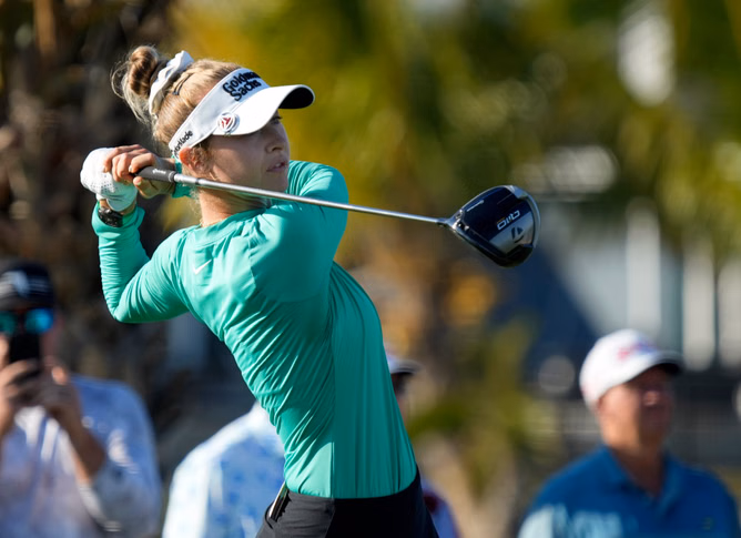 Nelly Korda shares powerful message from Girls Who Eat
