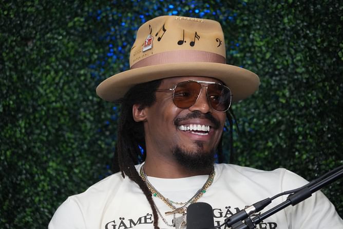 "Are you natty?" - Cam Newton gets "judgmental" over viral TikToker Ashton Hall's physique
