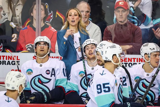 "FaceTime my grandmother every game day": Kraken assistant coach Jessica Campbell reveals her heartwarming pre-game routine
