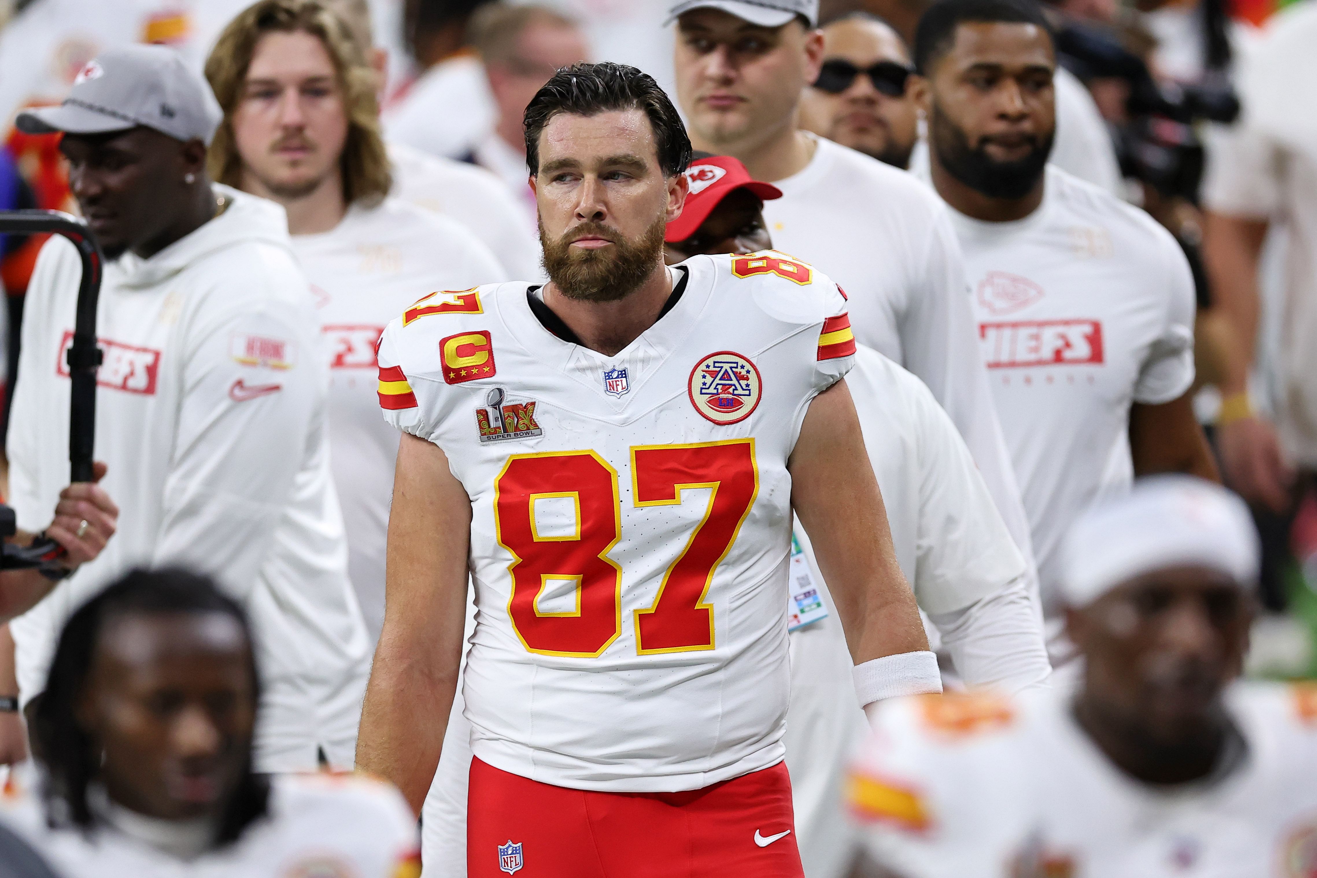 &quot;He has aged backwards since the Super Bowl&quot; - Fans in awe of Travis Kelce