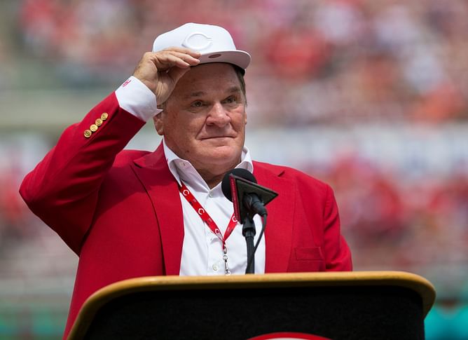 President Donald Trump says baseball is "dying" in controversial speech about Pete Rose