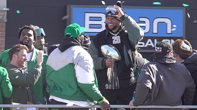 Saquon Barkley hails Brandon Graham "forever a champion" as Eagles legend announces retirement after 15 seasons
