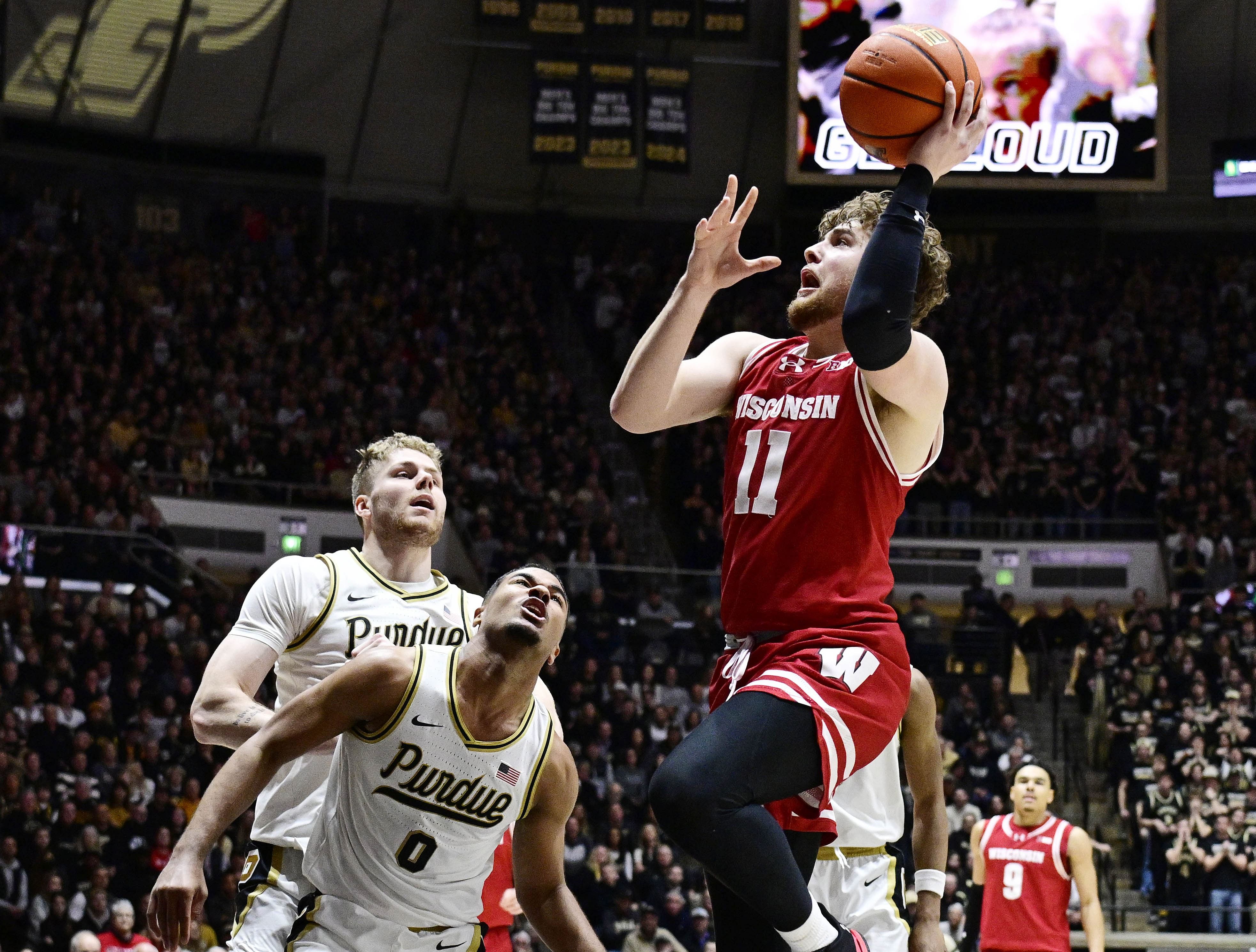 NCAA Basketball: Wisconsin at Purdue - Source: Imagn