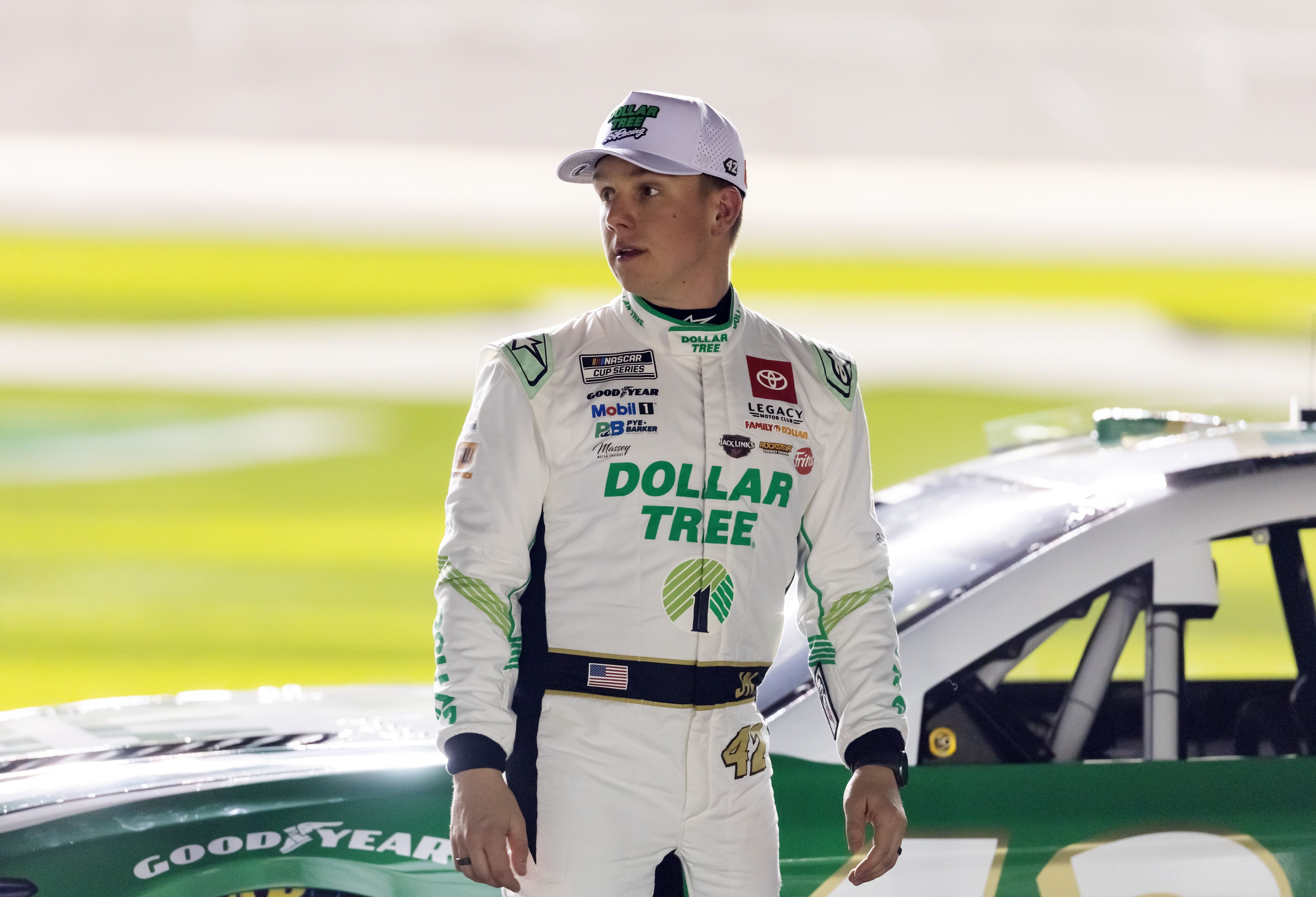 Nemechek during a race (Imagge source: Imagn)