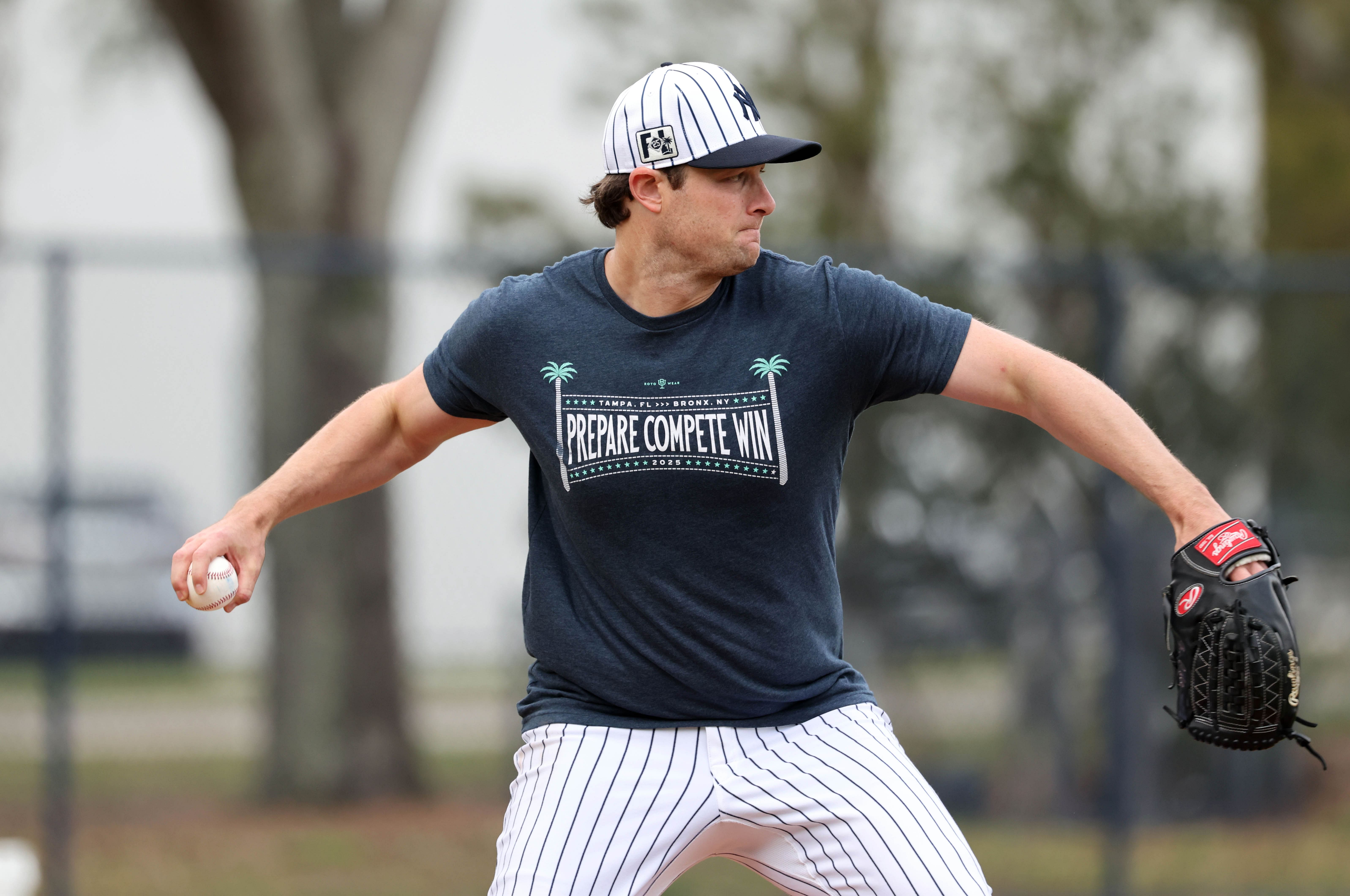 New York Yankees Workouts - Gerrit Cole (Photo via IMAGN)