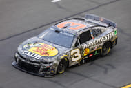 NASCAR Cup Series driver Austin Dillon (3) of Richard Childress Racing during practice for the Daytona 500 at Daytona International Speedway. Mandatory Credit: Mark J. Rebilas-Imagn Images