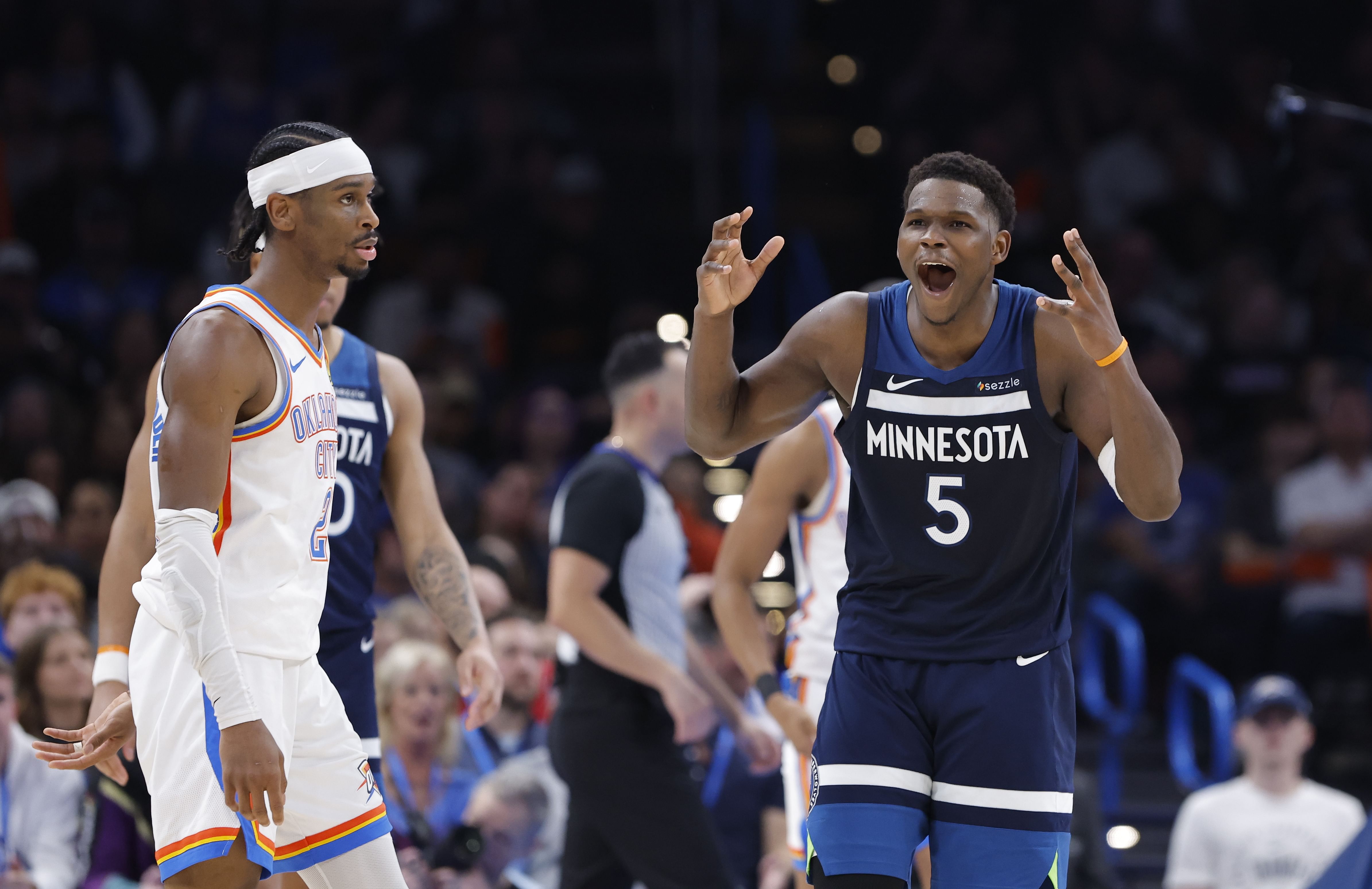 NBA: Minnesota Timberwolves at Oklahoma City Thunder - Source: Imagn