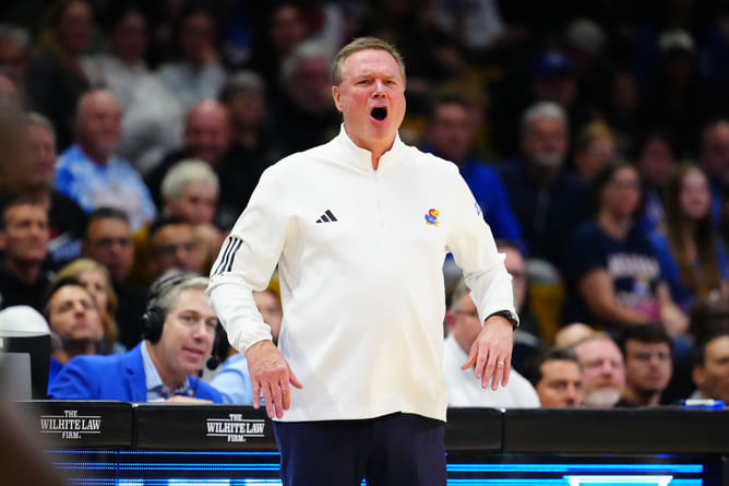 "The end is near": Kansas HC Bill Self drops blunt statement ahead of Jayhawks' Big 12 tournament matchup vs UCF