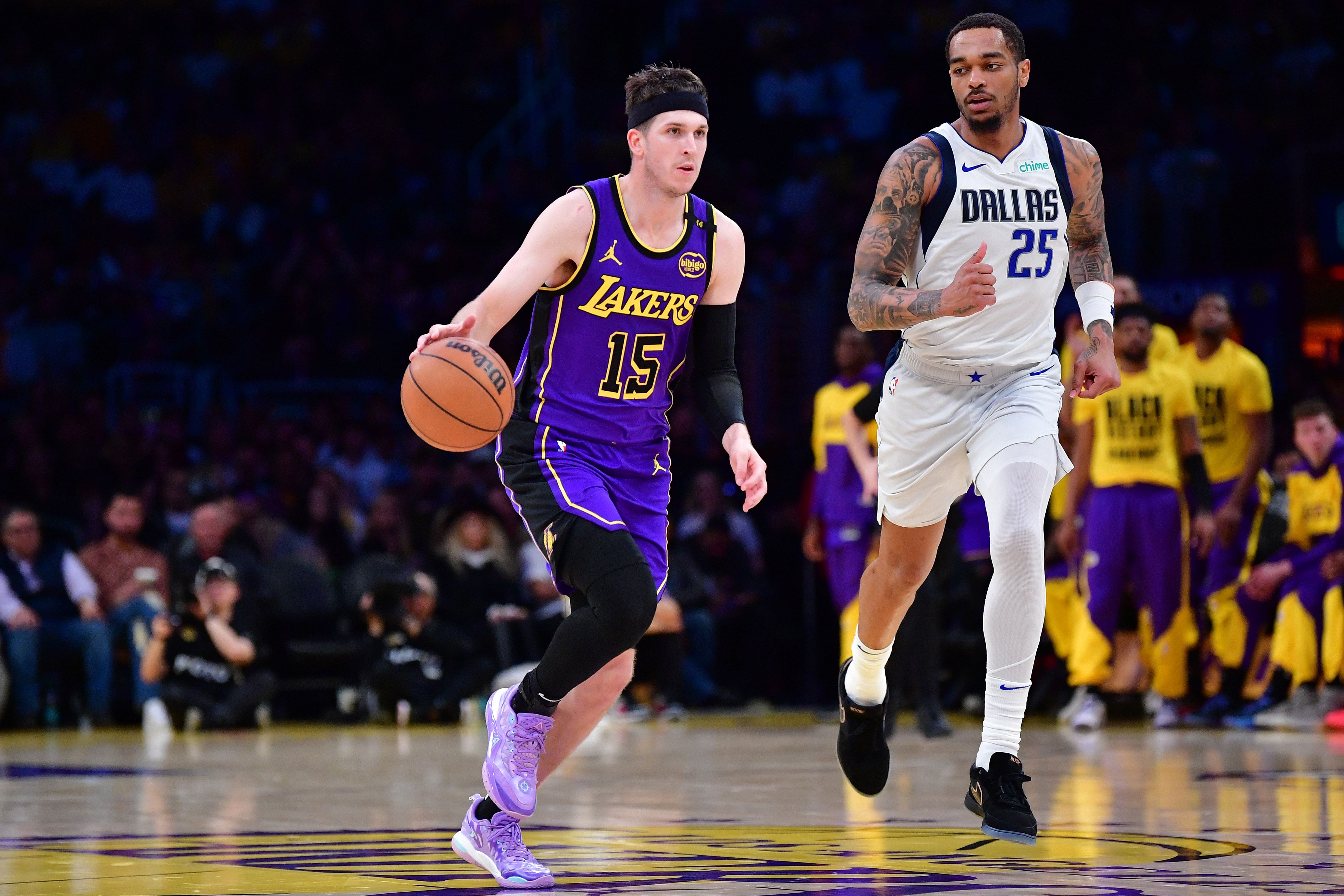 NBA: Dallas Mavericks at Los Angeles Lakers - Source: Imagn