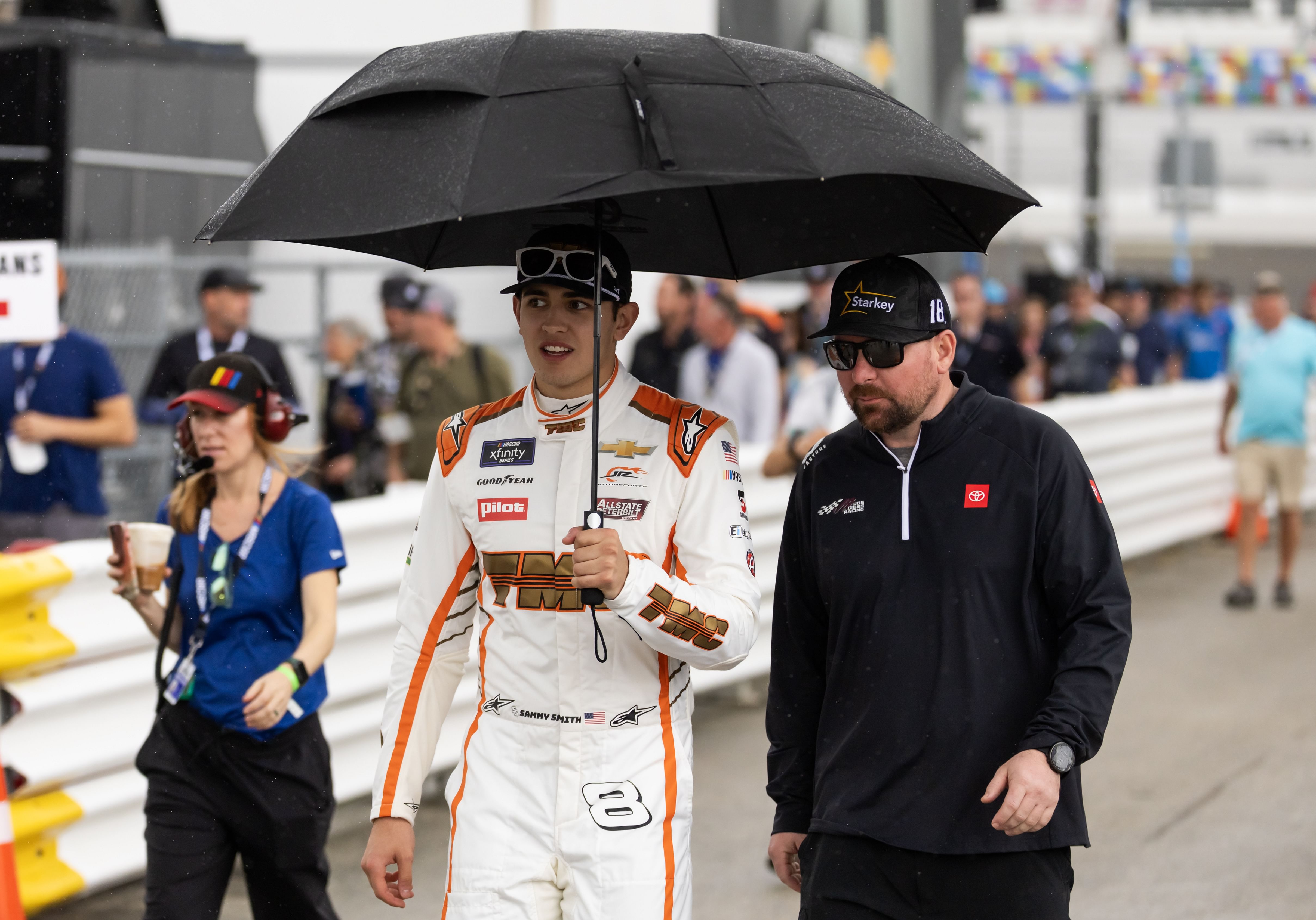 Sammy Smith at the NASCAR Xfinity: United Rentals 300 Qualifying - Source: Imagn