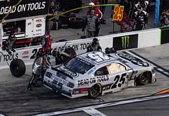 Harrison Burton commends AM Racing's crew for supporting him at Martinsville
