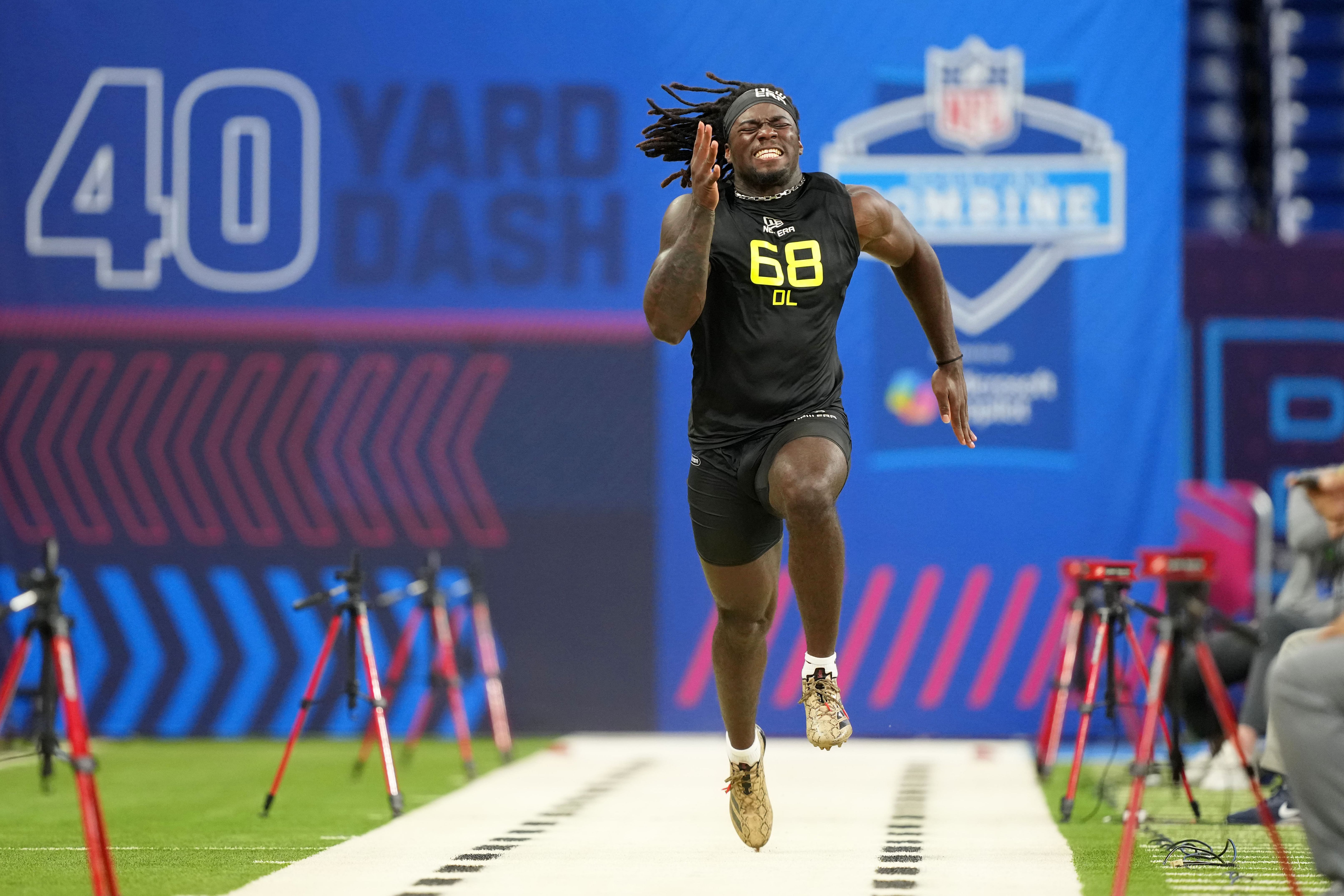 NFL: Shemar Stewart at the NFL Combine - Source: Imagn