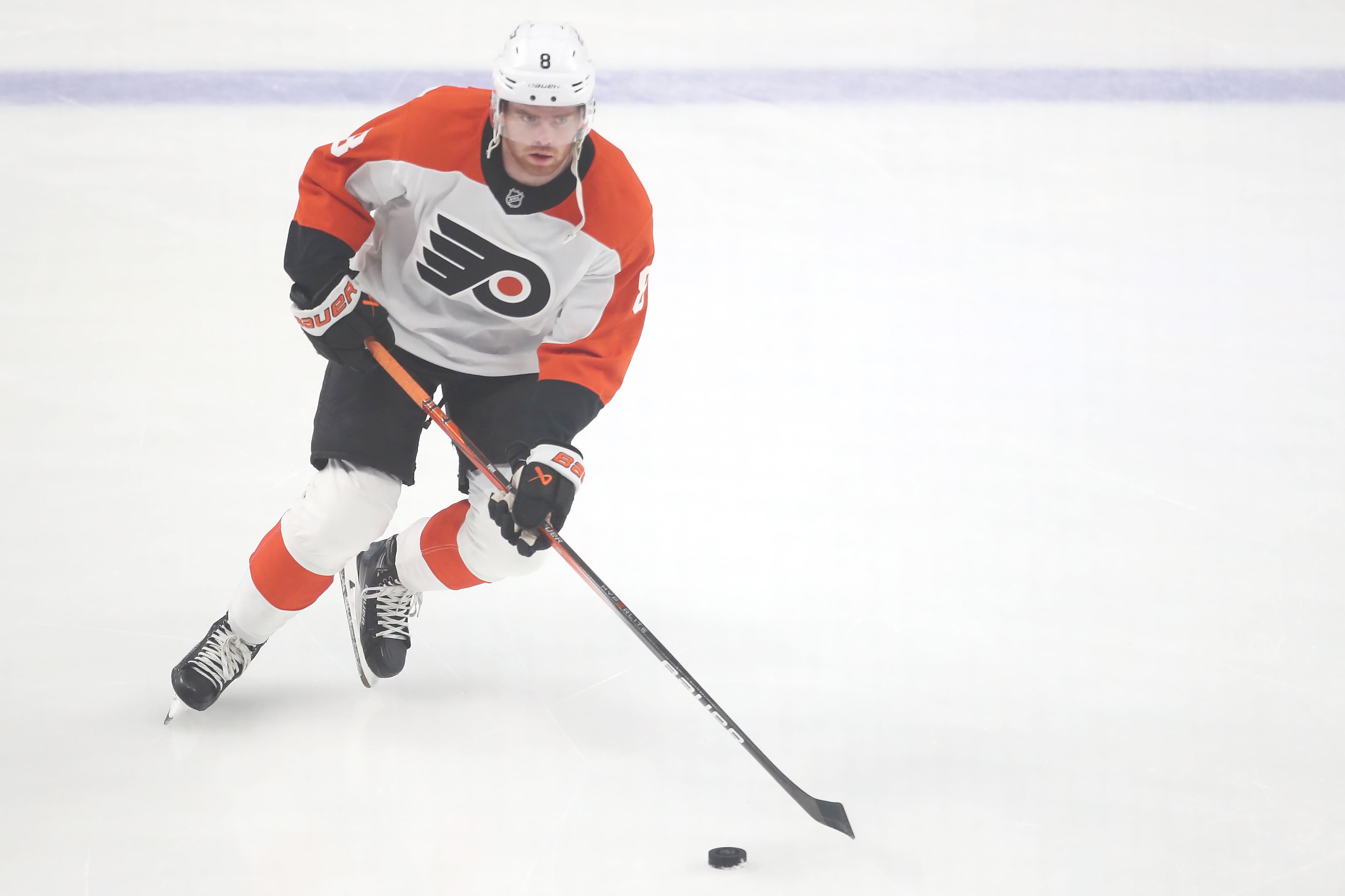 Cam York was a healthy scratch by John Tortorella (Imagn)