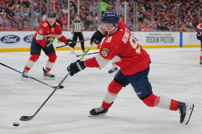 Sam Bennett opens up on first interaction with Brad Marchand on group chat following Florida Panthers trade