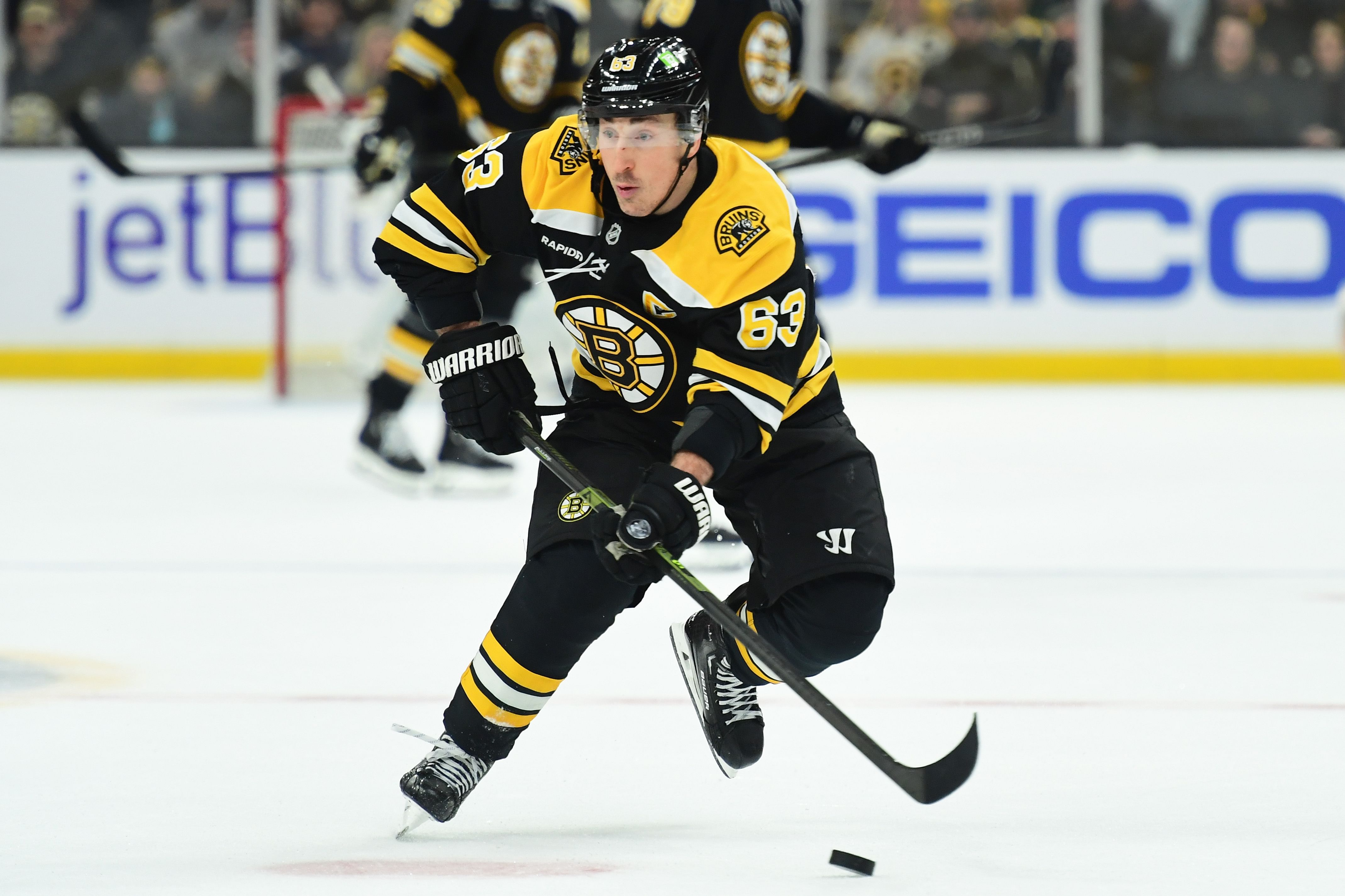 Brad Marchand is reportedly available (Credits: IMAGN)