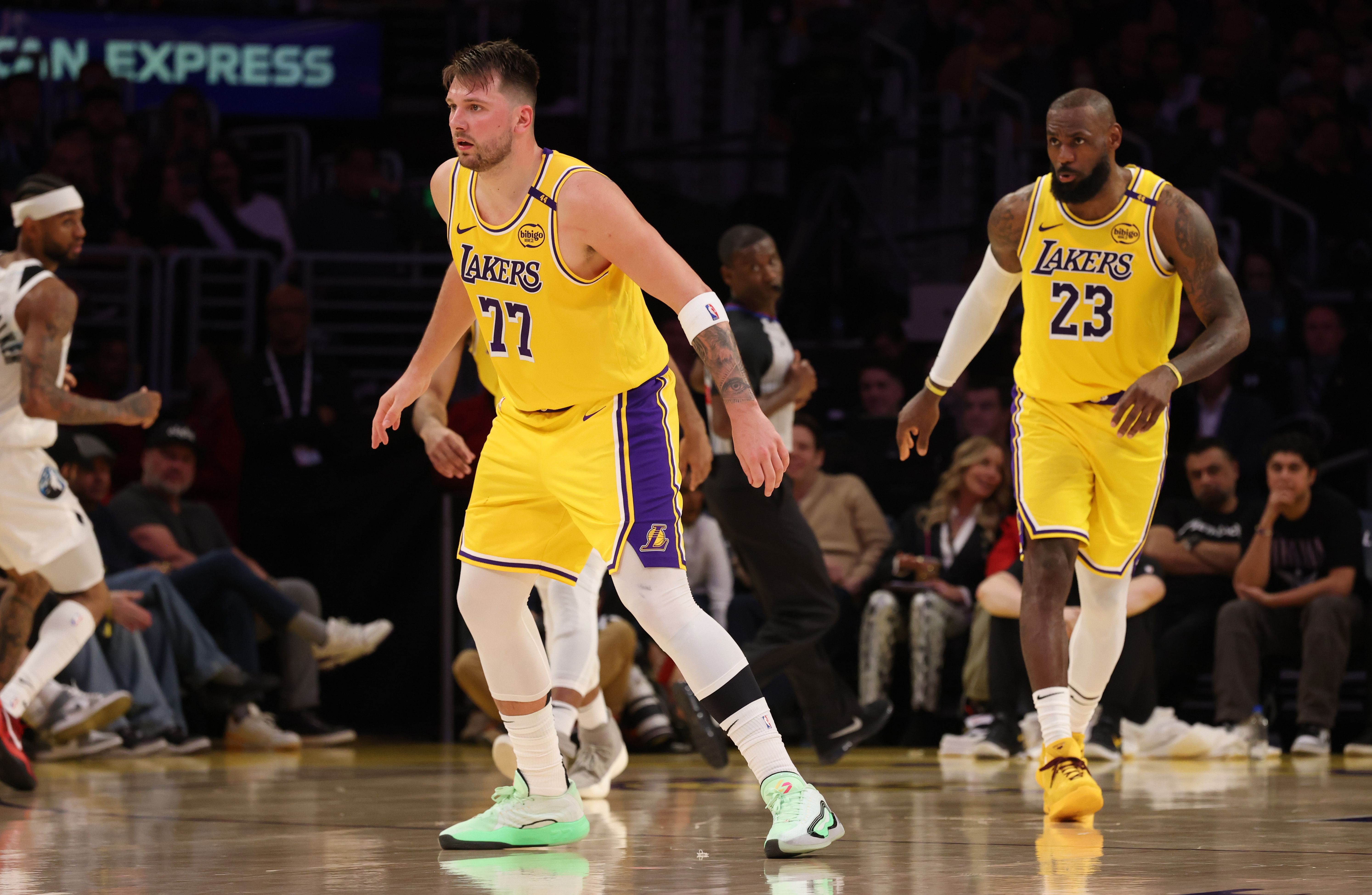 Magic Johnson identified Luka Doncic as the heir to LeBron James