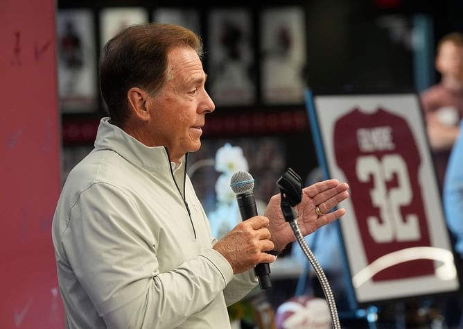 "He started getting kind of teary-eyed": Alabama AD reveals Nick Saban's final speech while announcing retirement