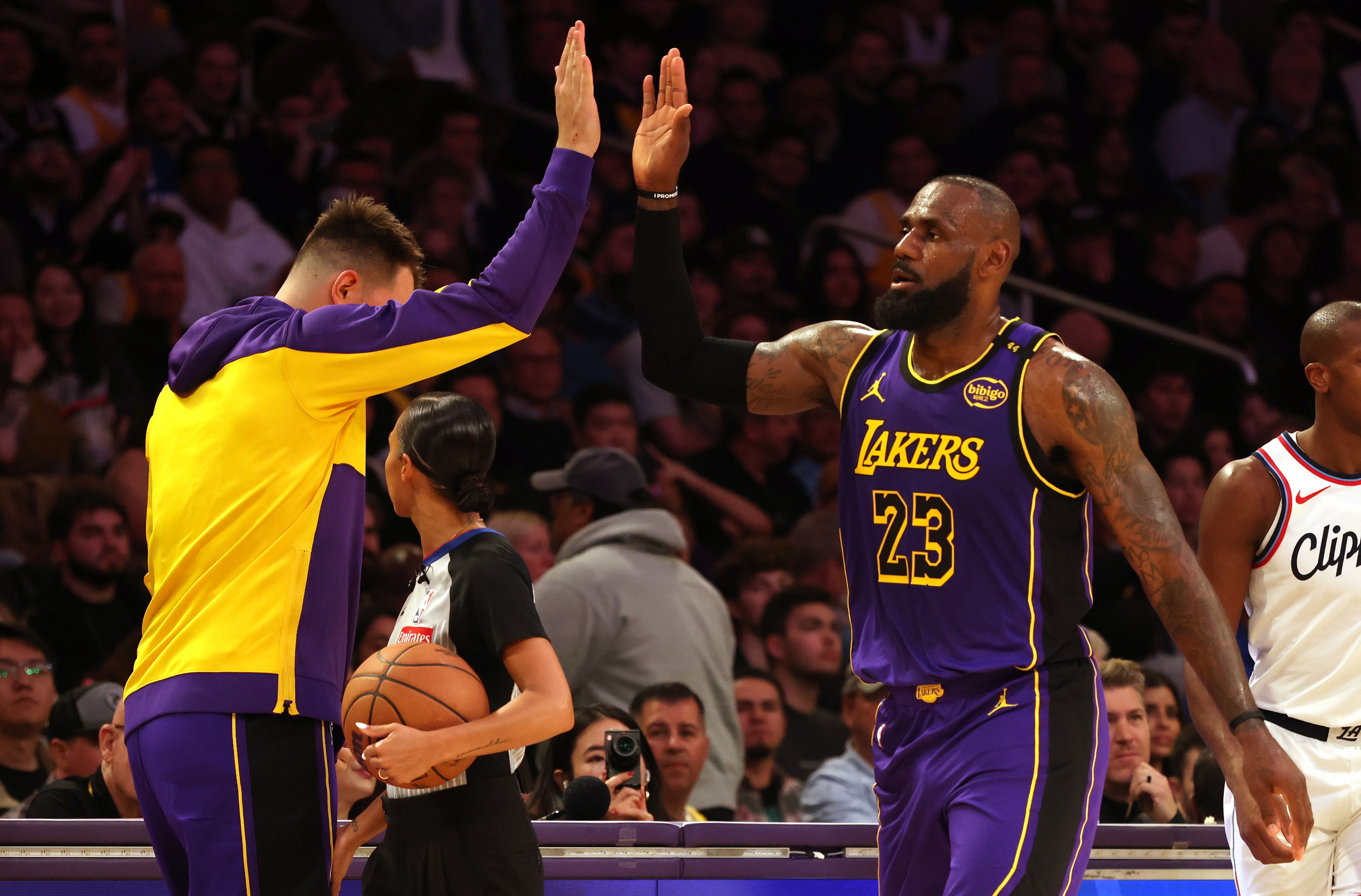 NBA: Los Angeles Clippers at Los Angeles Lakers - Source: Imagn