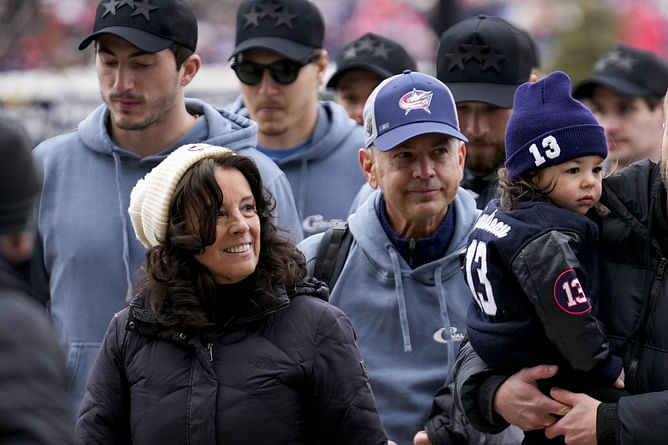 Johnny Gaudreau's wife Meredith expresses heartfelt gratitude toward Blue Jackets' support after husband's tragic death