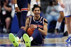 "Bro get a job", "Run it back": College hoops fans debate as Auburn star Chad Baker-Mazara hints at potential return next season