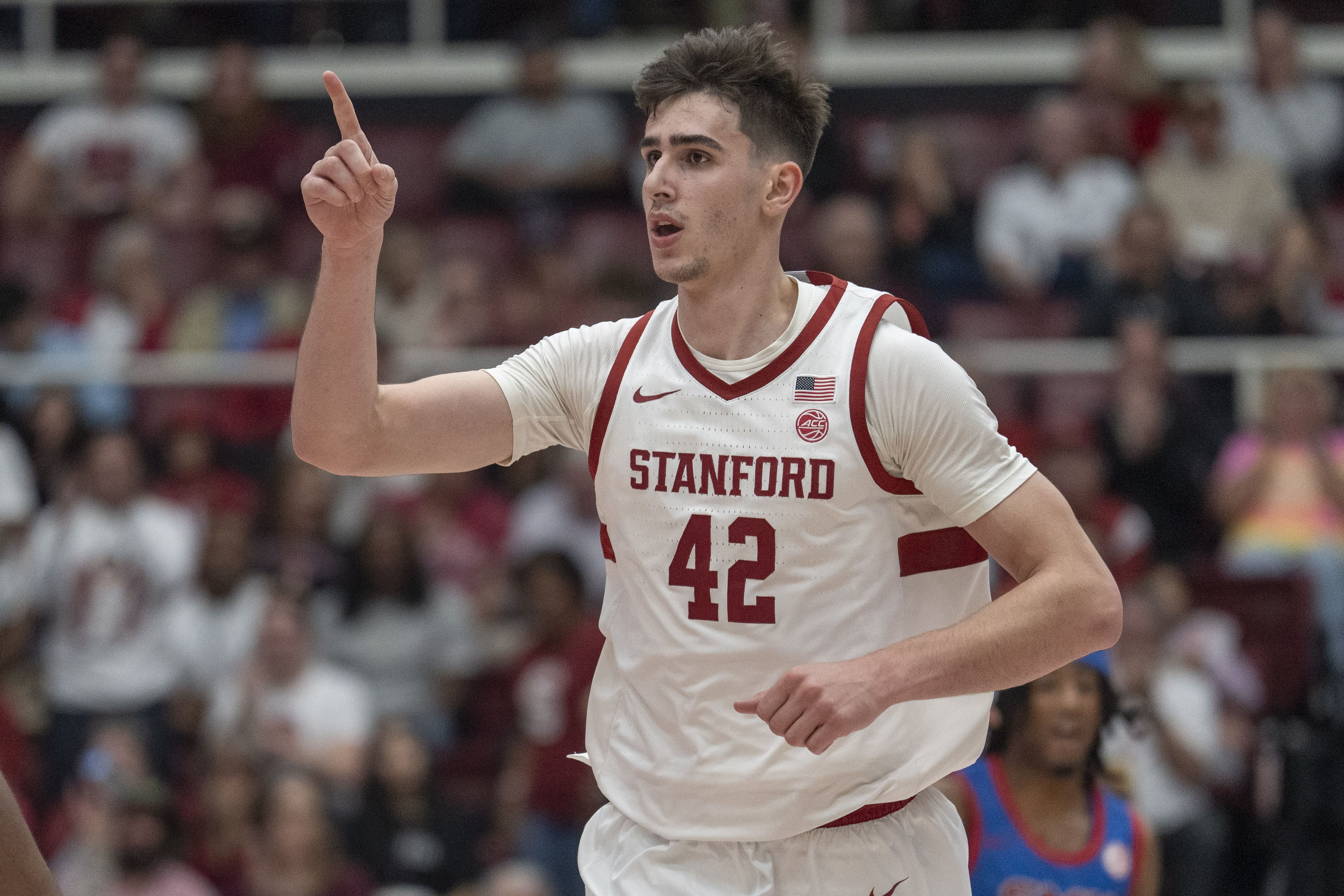 Maxime Raynaud would be the first Stanford player to win the Kareem Abdul-Jabbar Award. - Source: Imagn