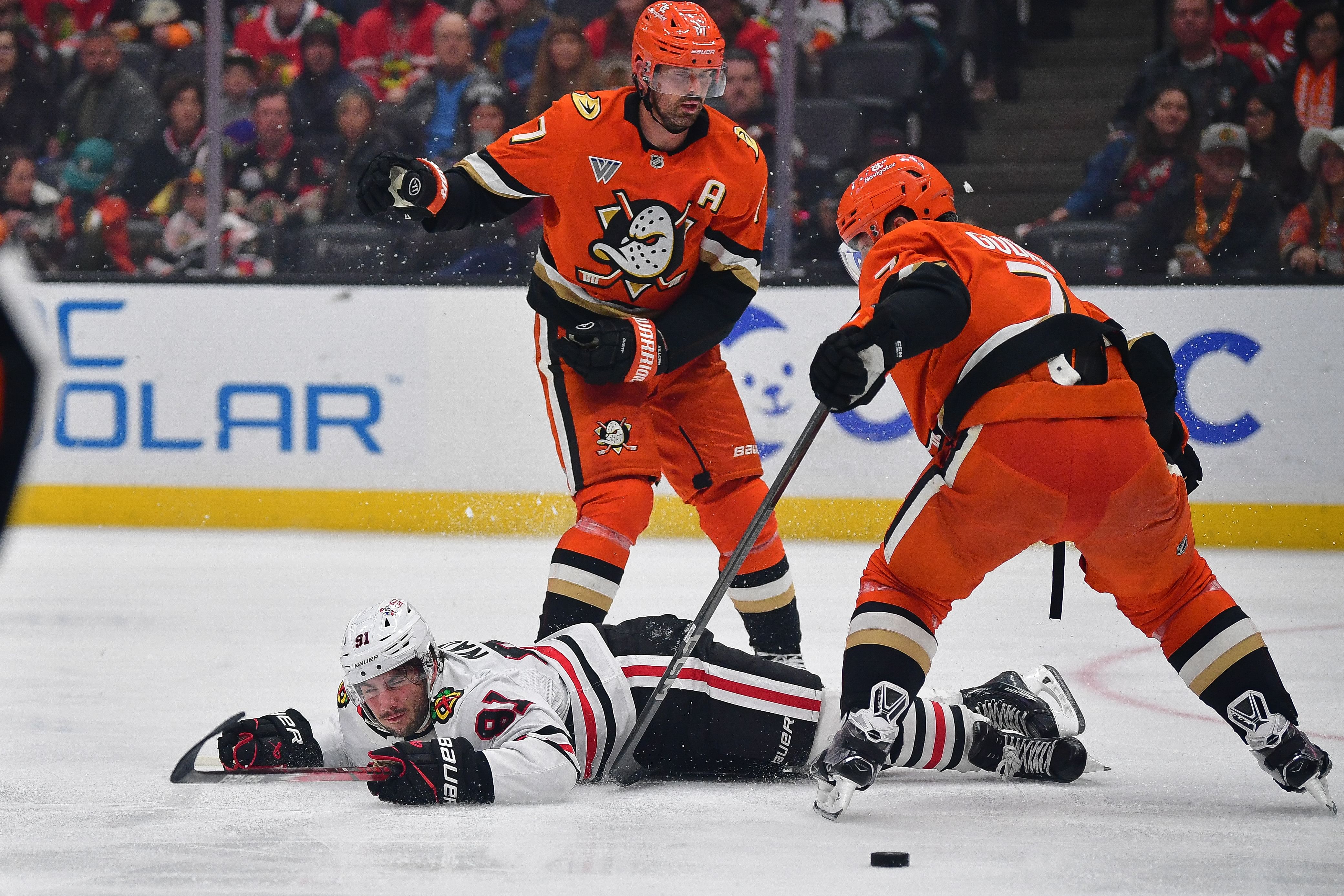 NHL: Chicago Blackhawks at Anaheim Ducks - Source: Imagn