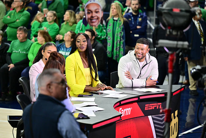 "He's a girl dad": Notre Dame coach Niele Ivey shouts out Marcus Freeman for showing support to women's basketball