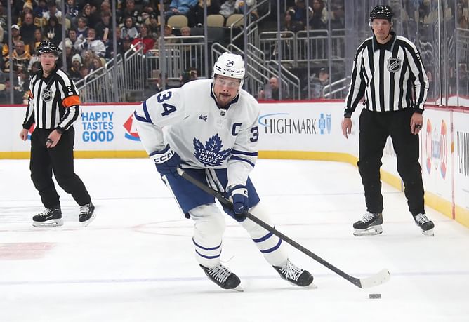 Captain Auston Matthews gives his honest opinion on Toronto Maple Leafs' trade deadline acquisitions Scott Laughton and Brandon Carlo