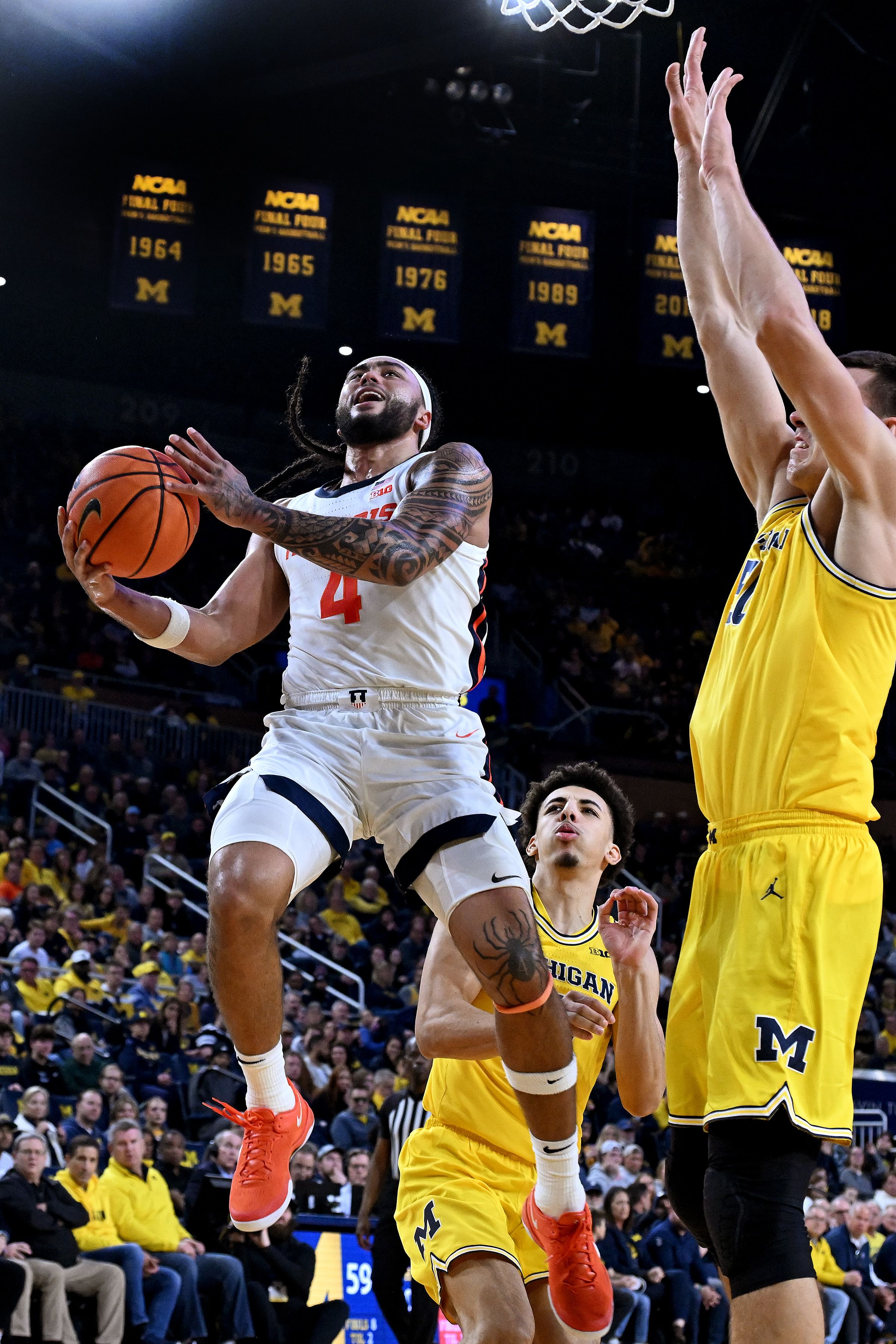 NCAA Basketball: Illinois at Michigan - Source: Imagn