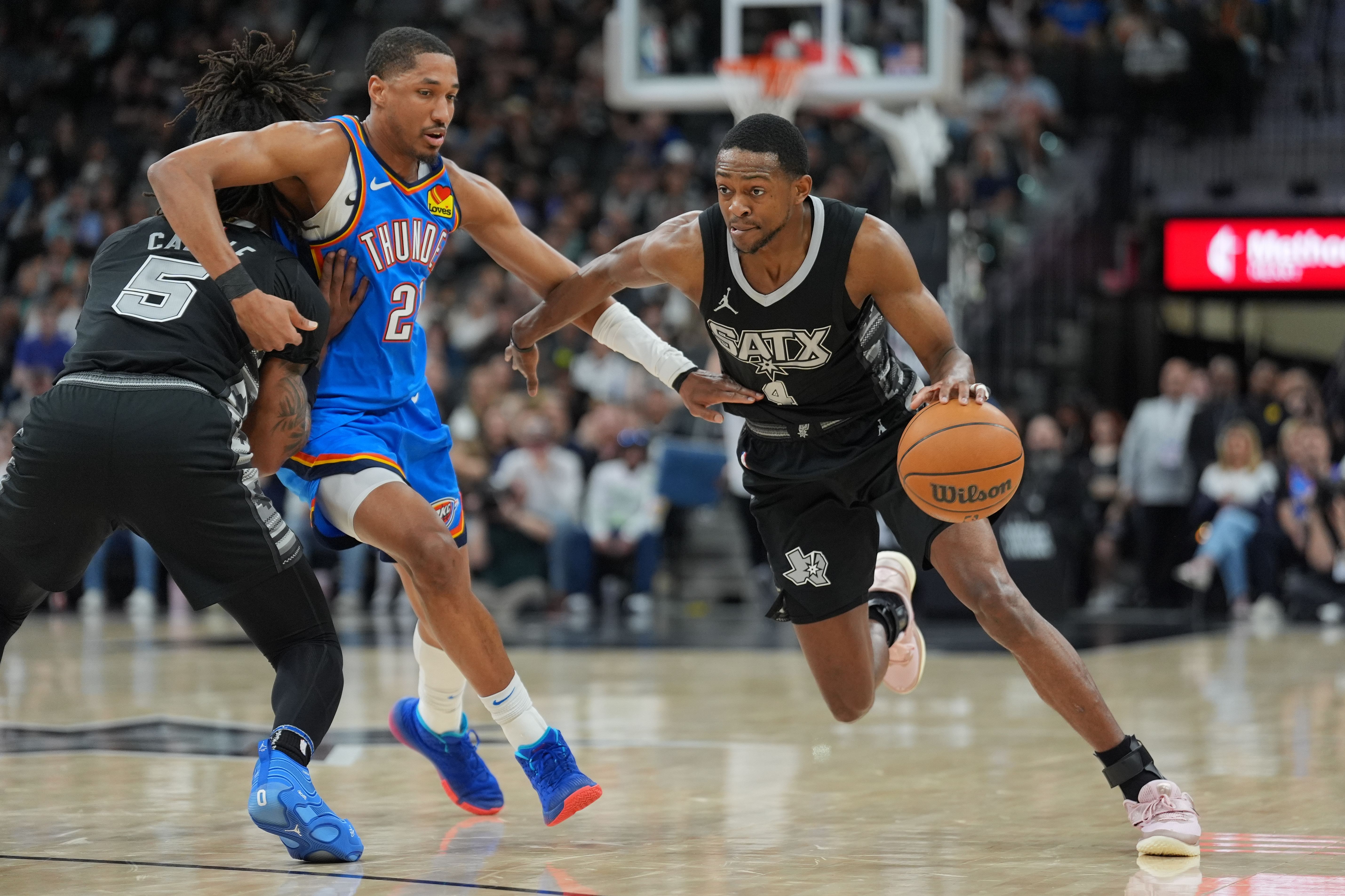 NBA: Oklahoma City Thunder at San Antonio Spurs - Source: Imagn