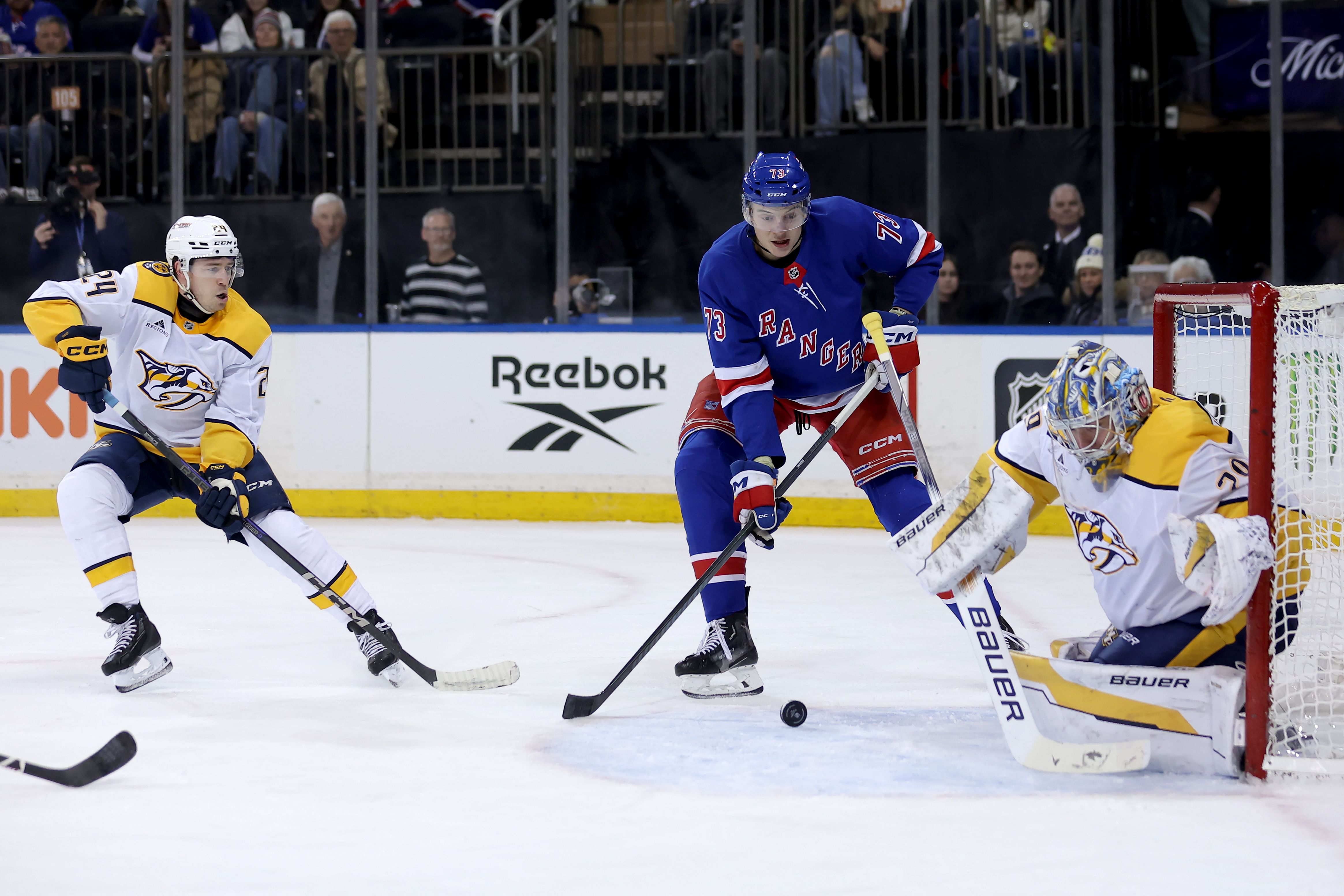 NHL: Nashville Predators at New York Rangers - Source: Imagn