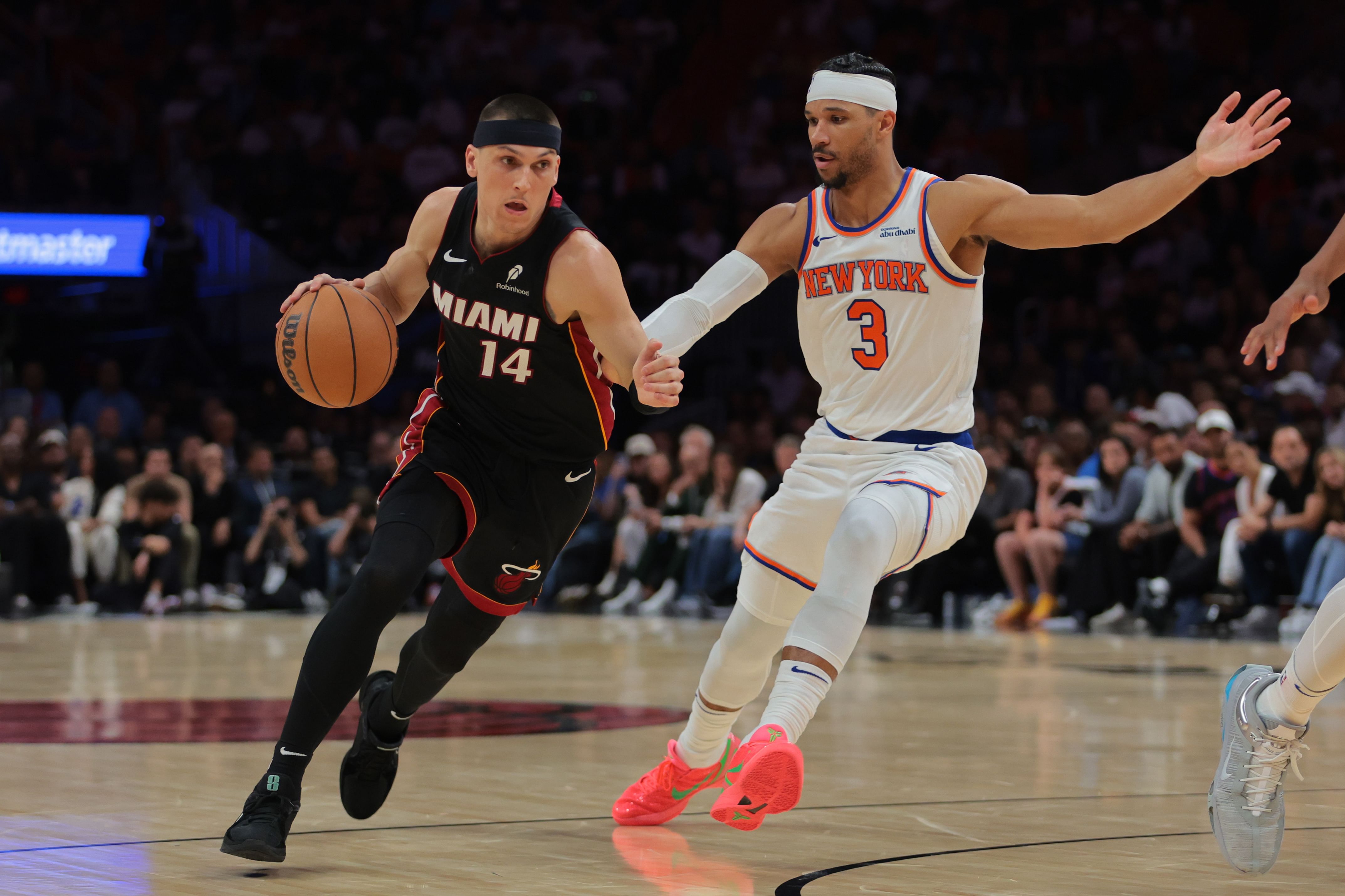 NBA: New York Knicks at Miami Heat - Source: Imagn